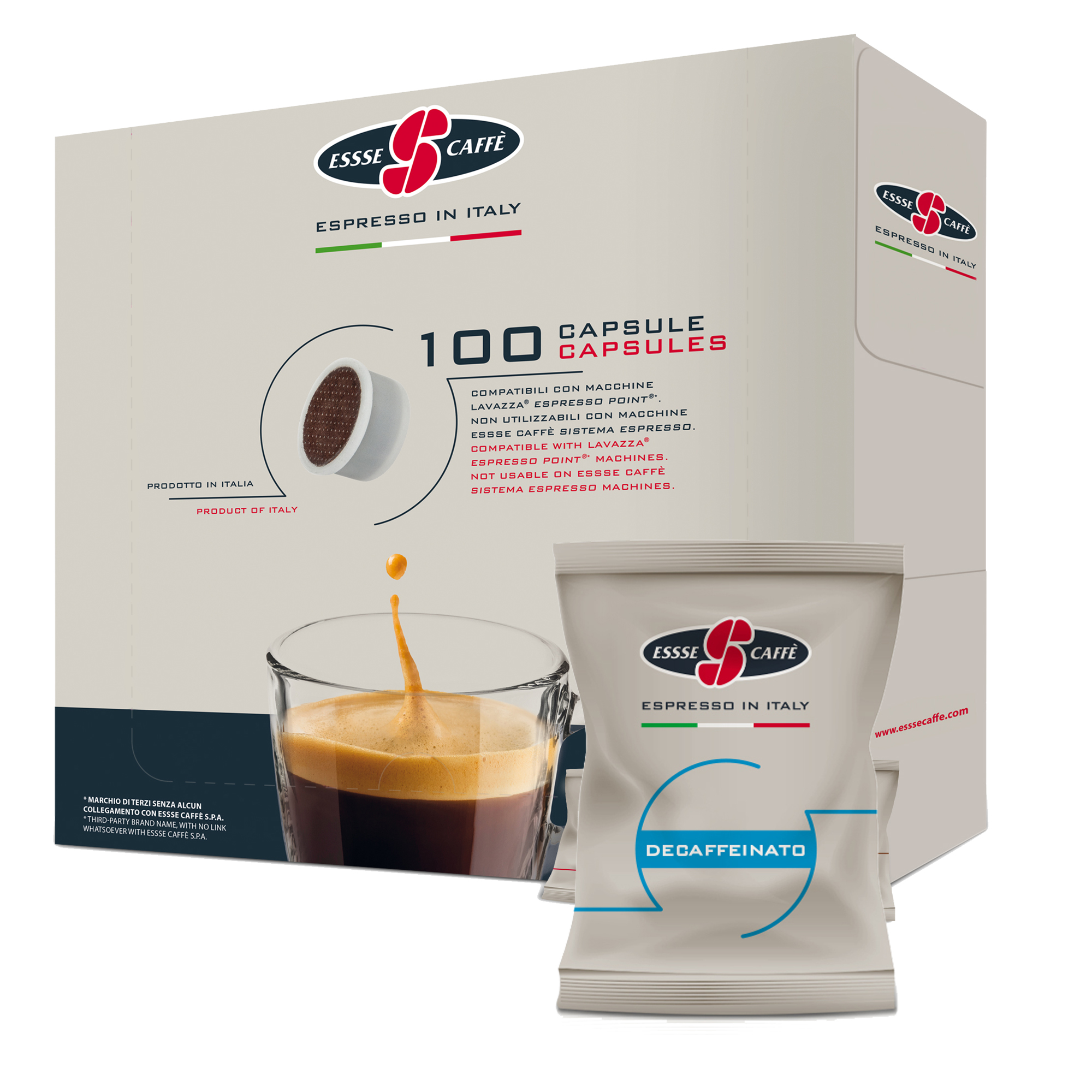 Capsula caffE' compatibile Lavazza Espresso Point - decaffeinato …