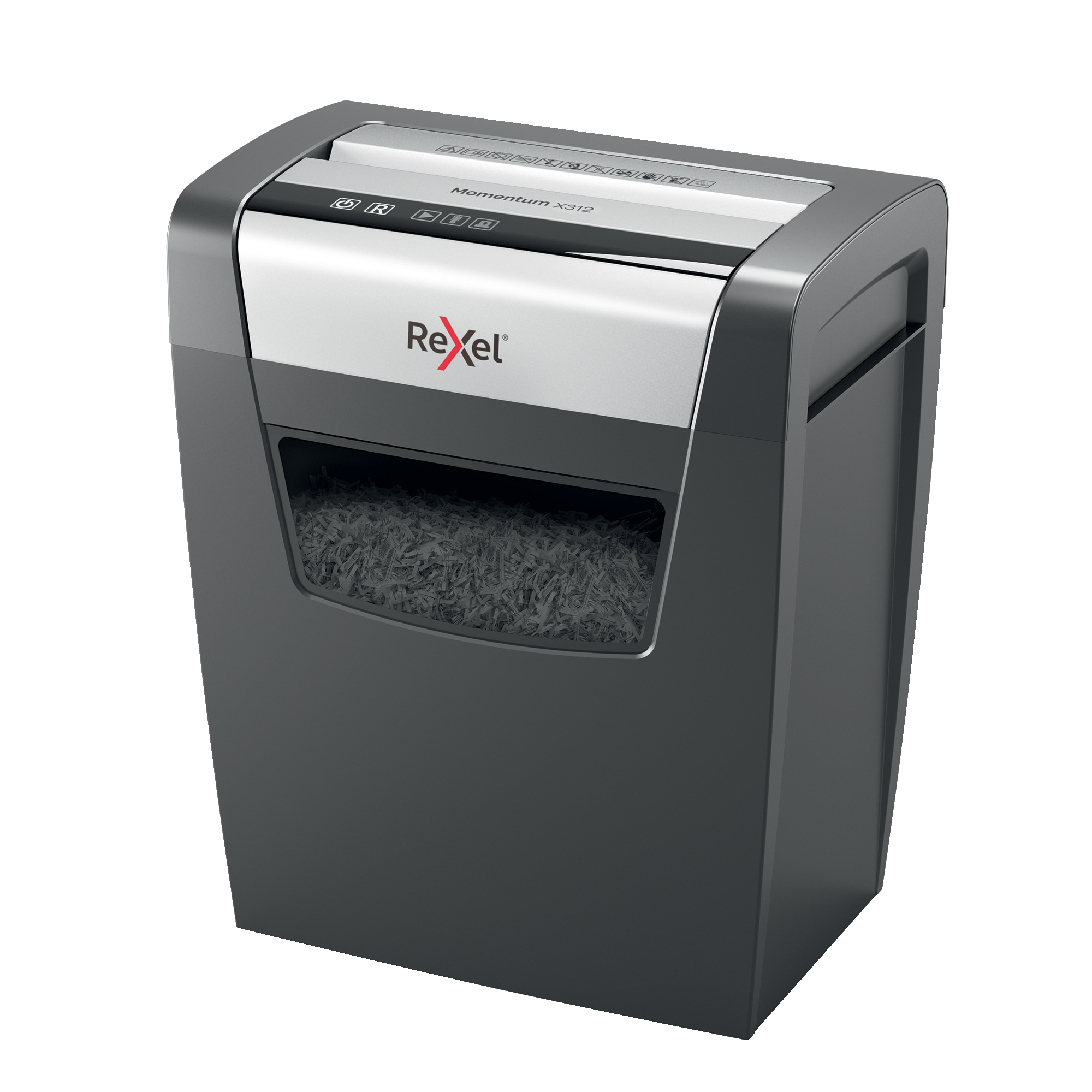 Rexel Momentum X312 - Distruggidocumenti - taglio incrociato - 5 x 42 mm - P-3