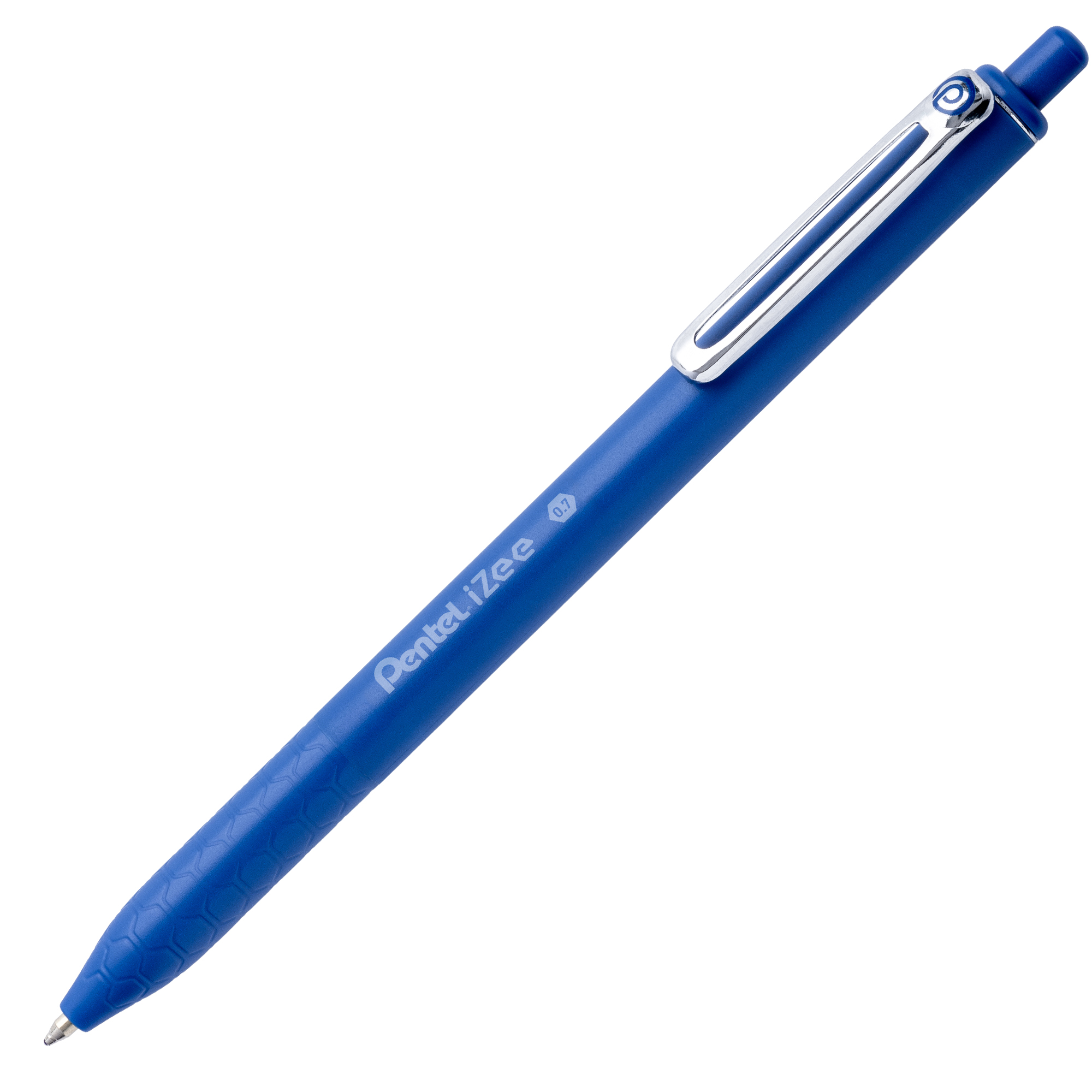 Pentel iZee - Penna a sfera - blu - inchiostro a base olio - 0.7 mm - retrattile