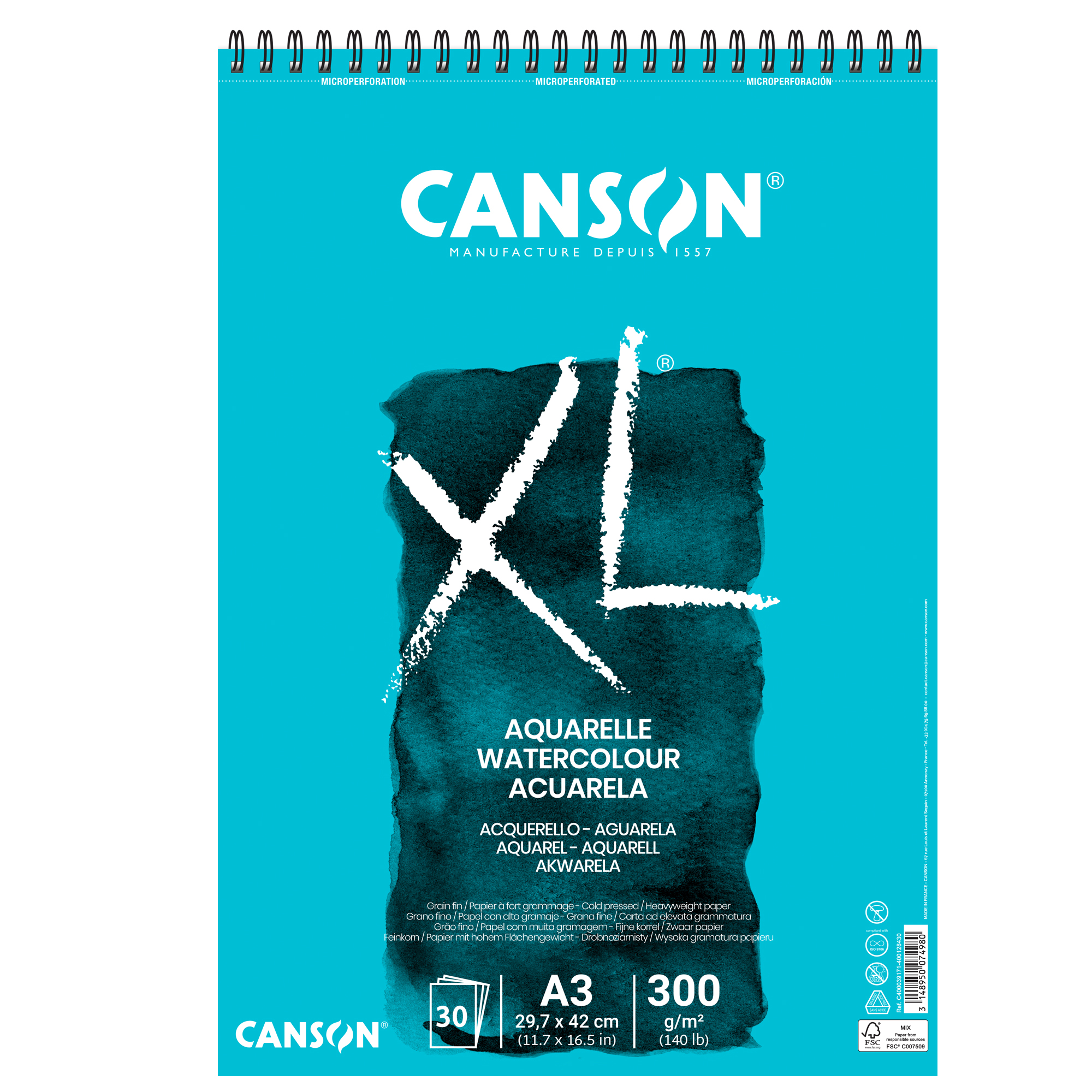 Album XL Aquarelle - A3 - 300gr - …