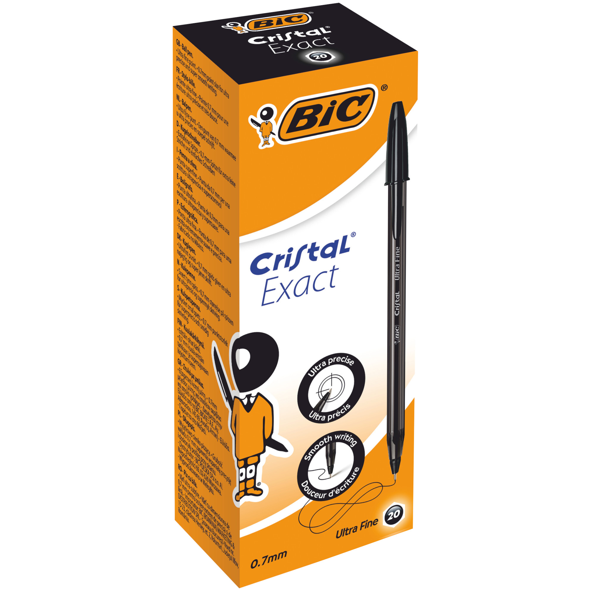 Penna a sfera con cappuccio Cristal Exact - …