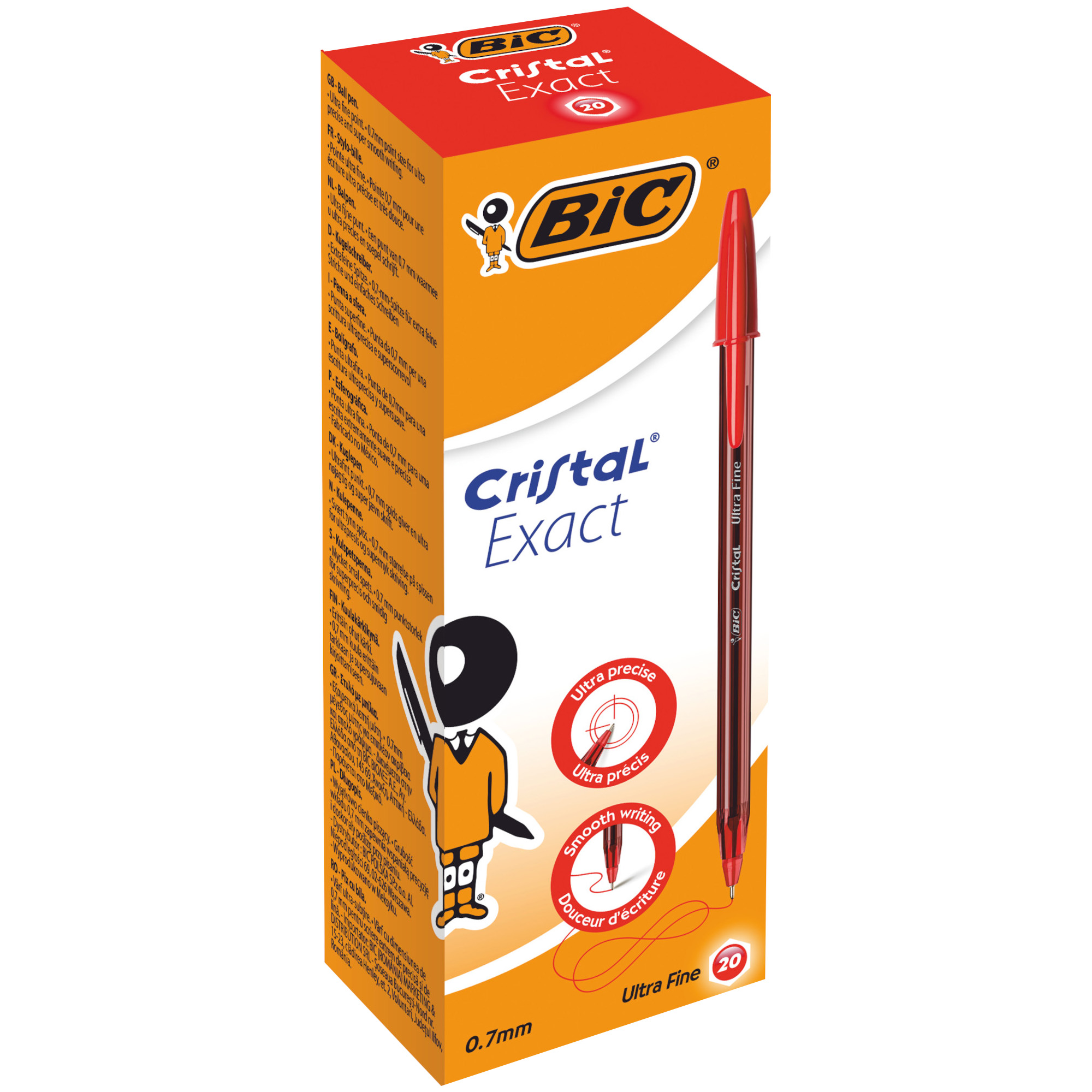 Penna a sfera con cappuccio Cristal Exact - …