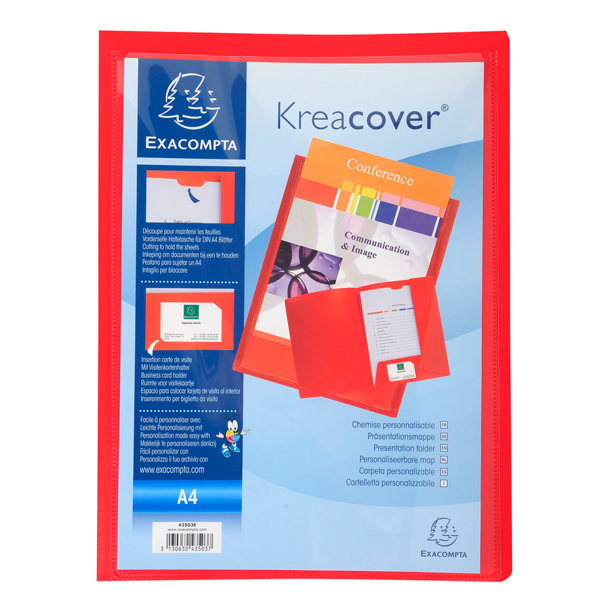Cartella di presentazione con 2 alette Kreacover - …