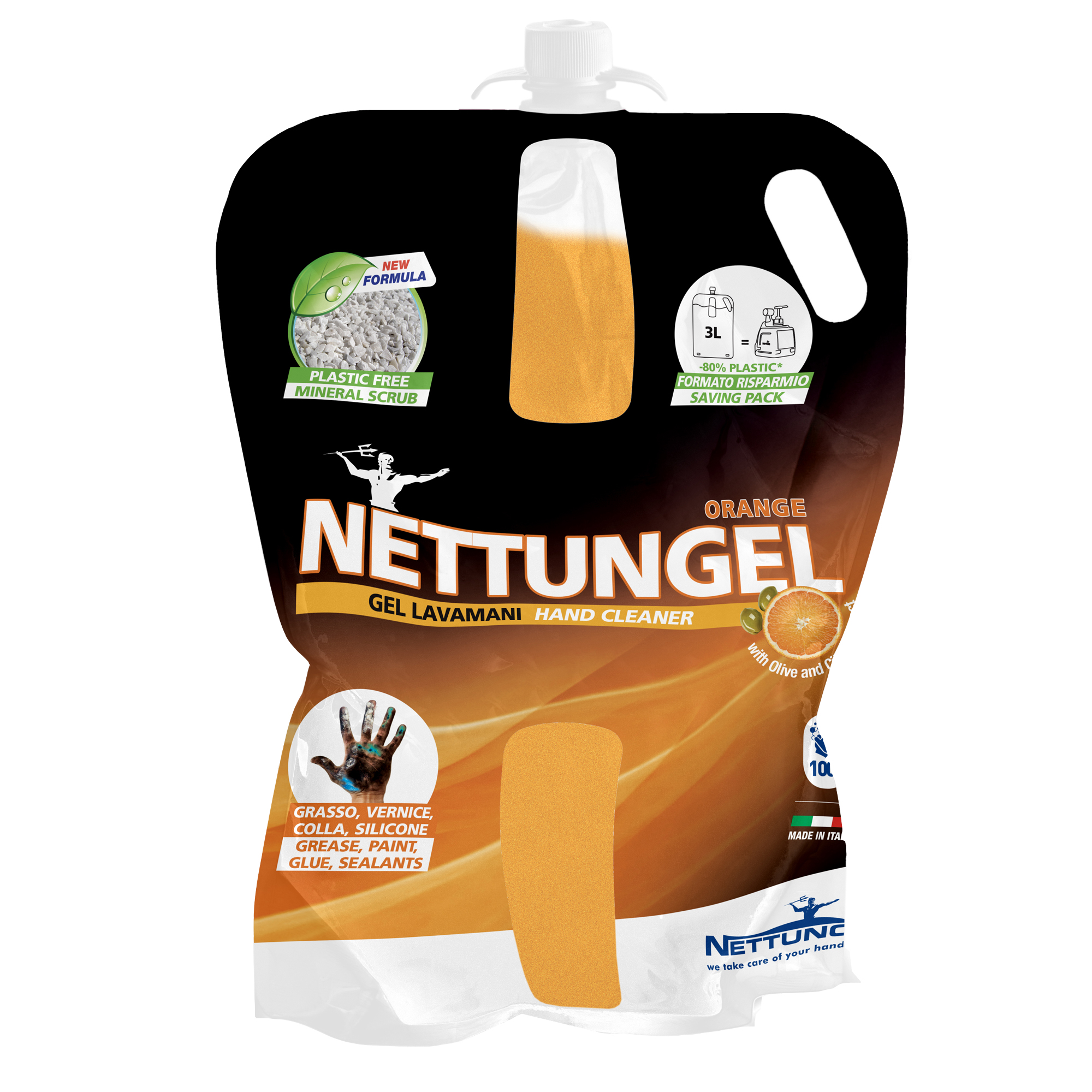 Sacca ricarica T-Bag Nettungel orange - 3 L …
