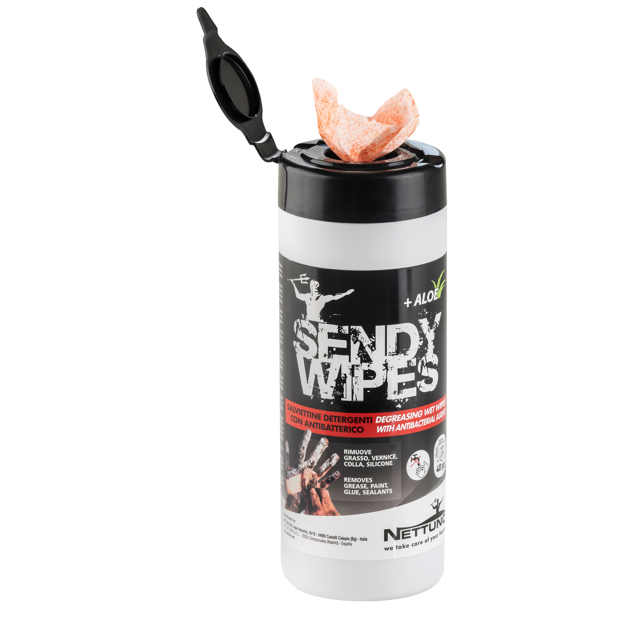 Salviette umidificate Sendy Wipes - in tubo - …