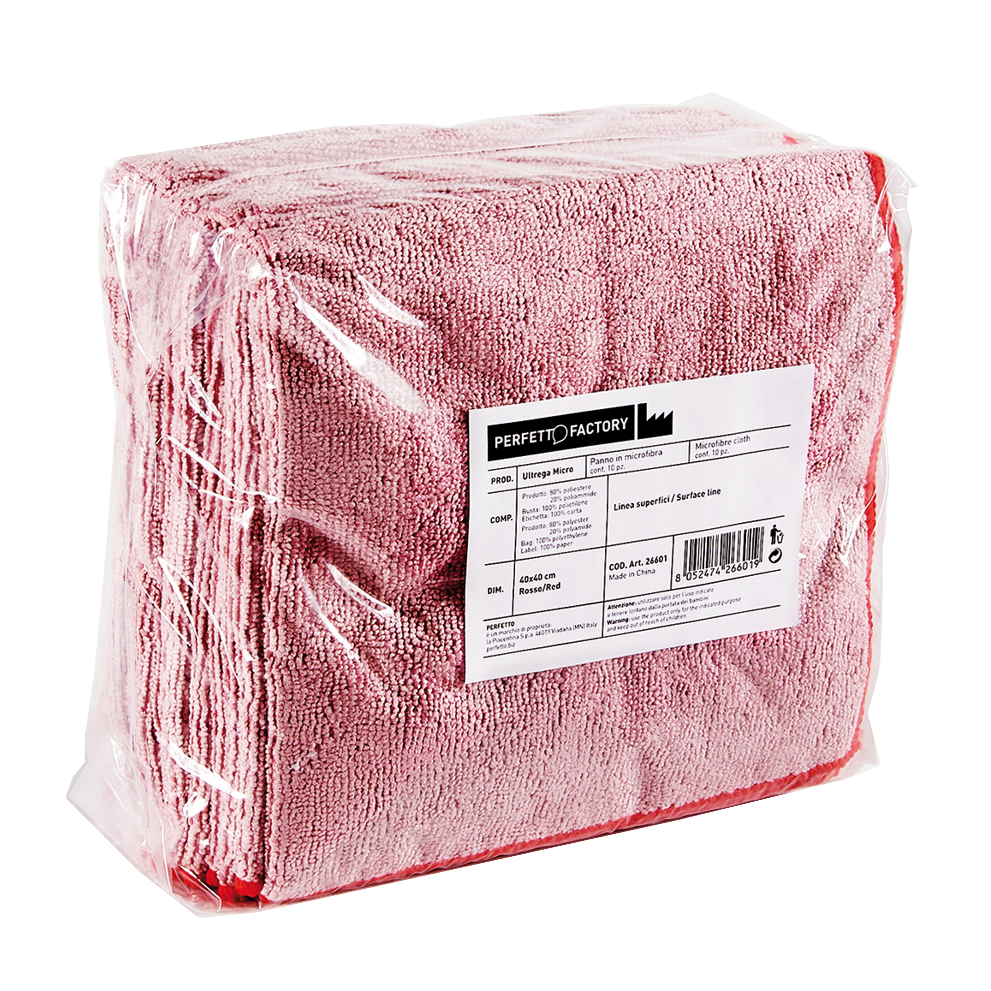 Panni microfibra Ultrega - 40 x 40 cm …