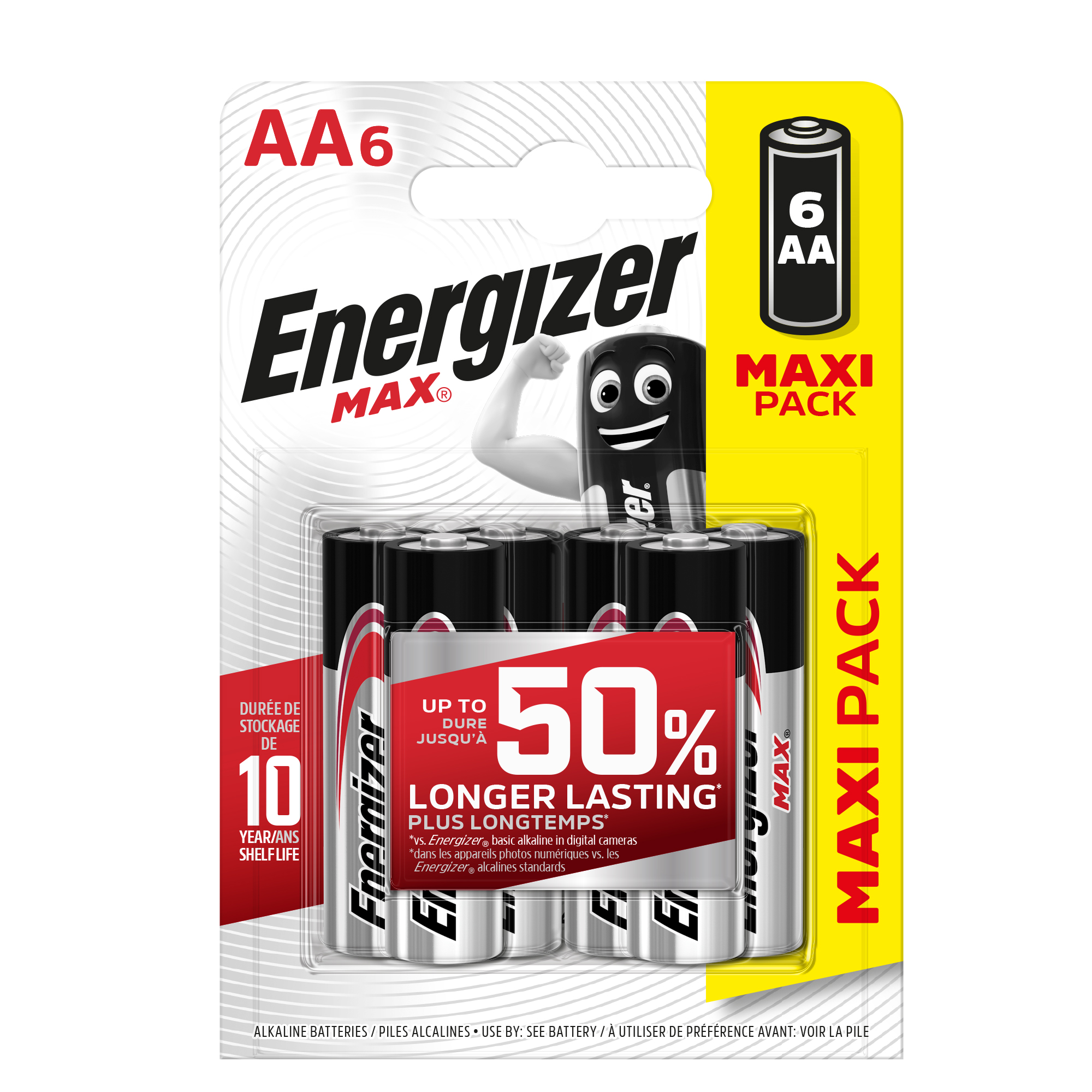 Pila stilo AA - 1,5V - Max alcalina …