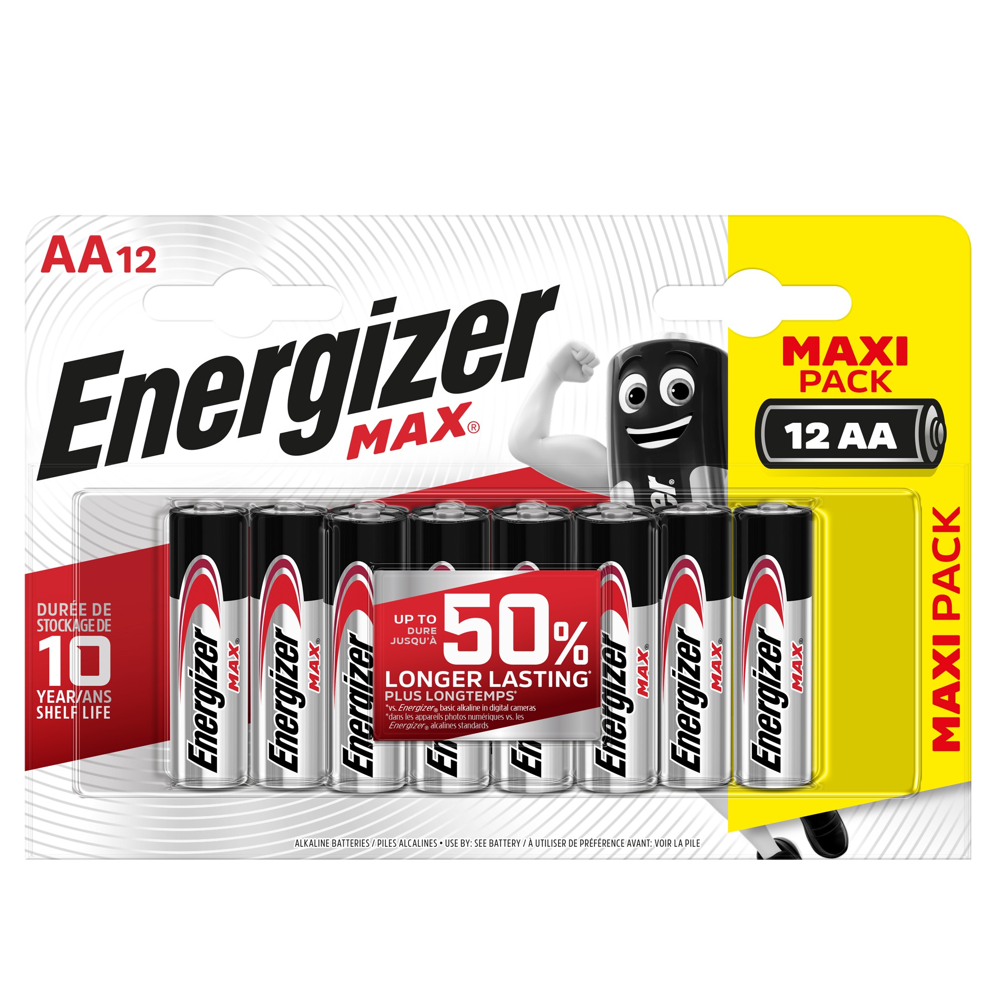 Pila stilo AA - 1,5V - Max alcalina …