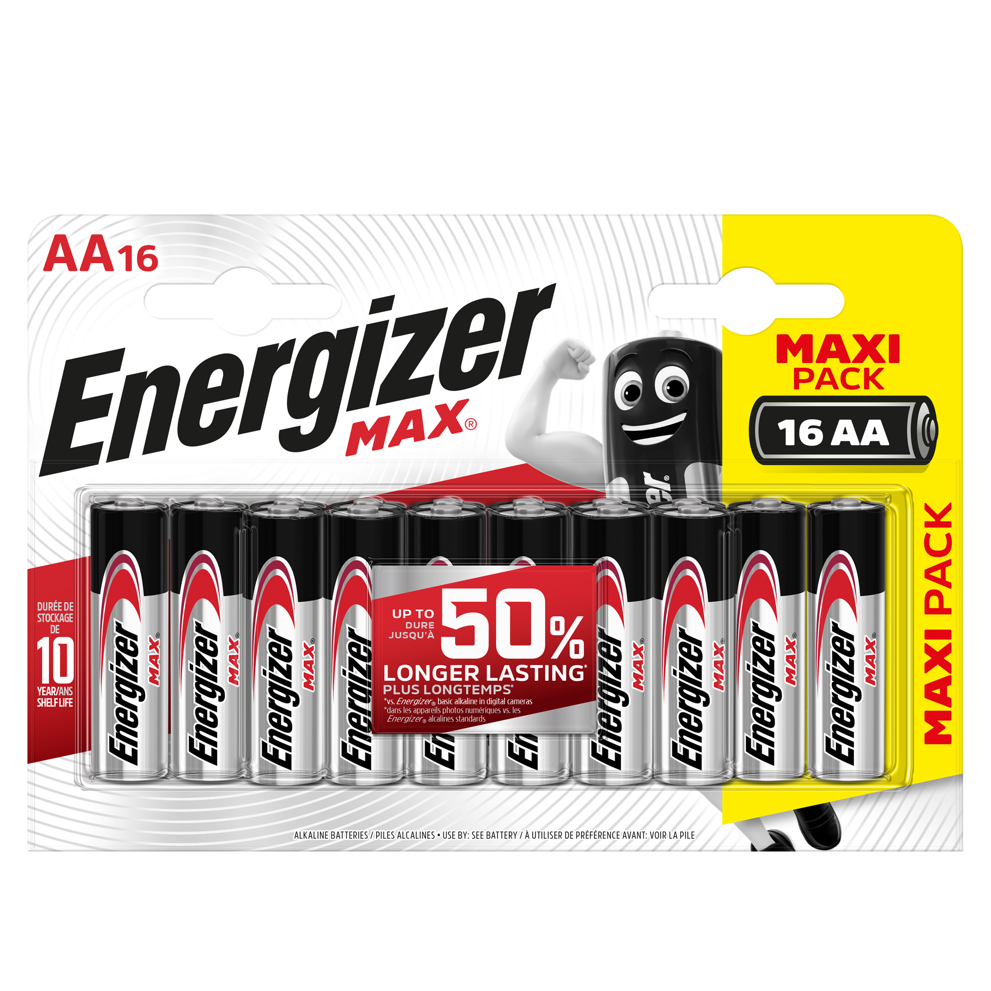Pila stilo AA - 1,5V - Max alcalina …