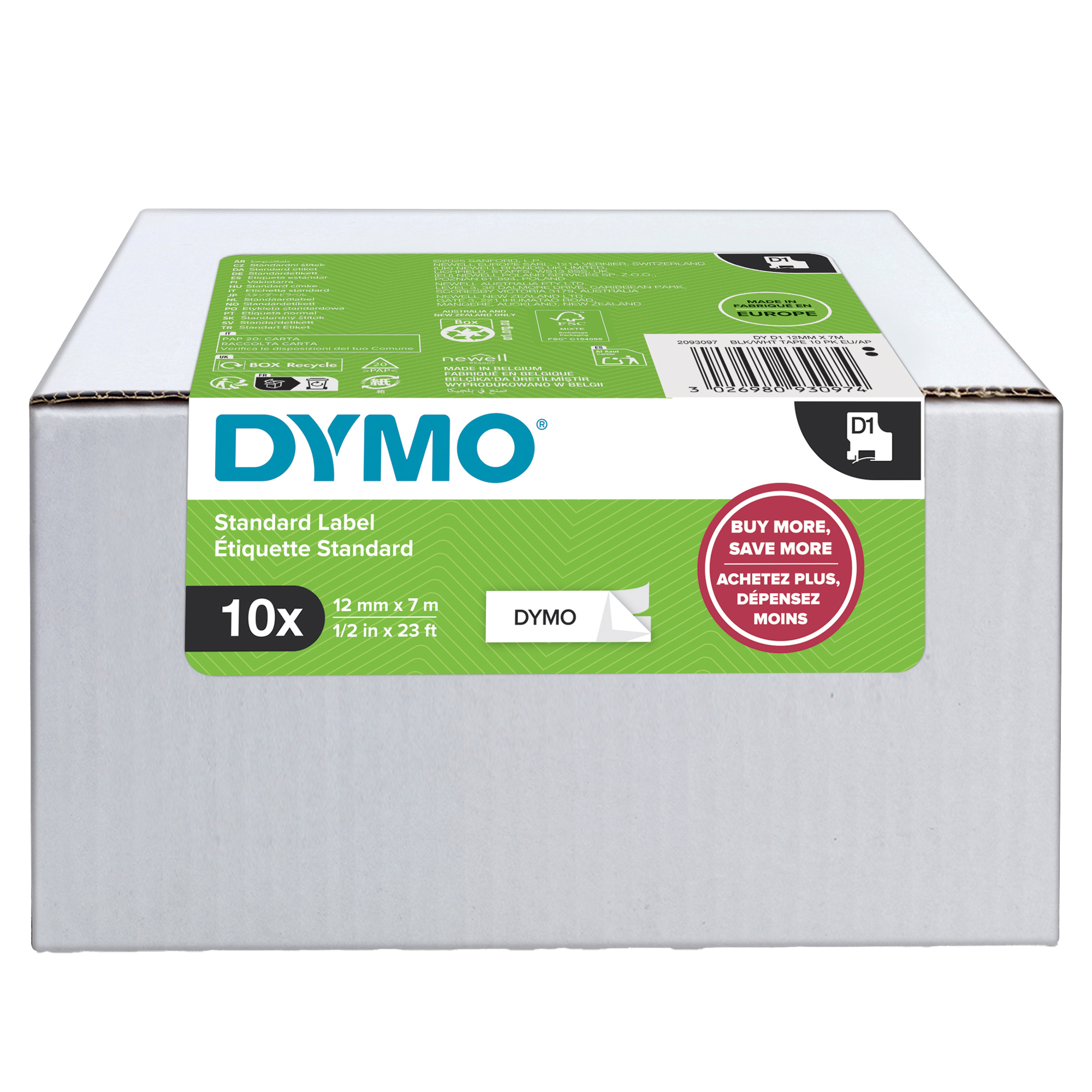 Nastro D1 standard 450130 - 12 mm x …