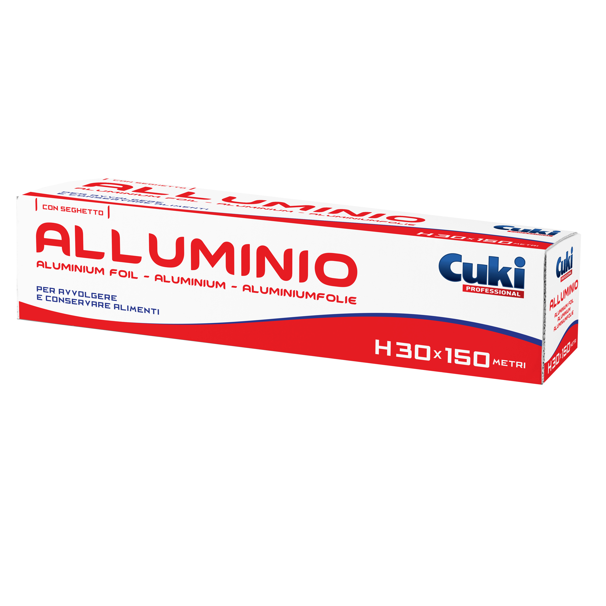 Roll alluminio - astuccio con seghetto - H …