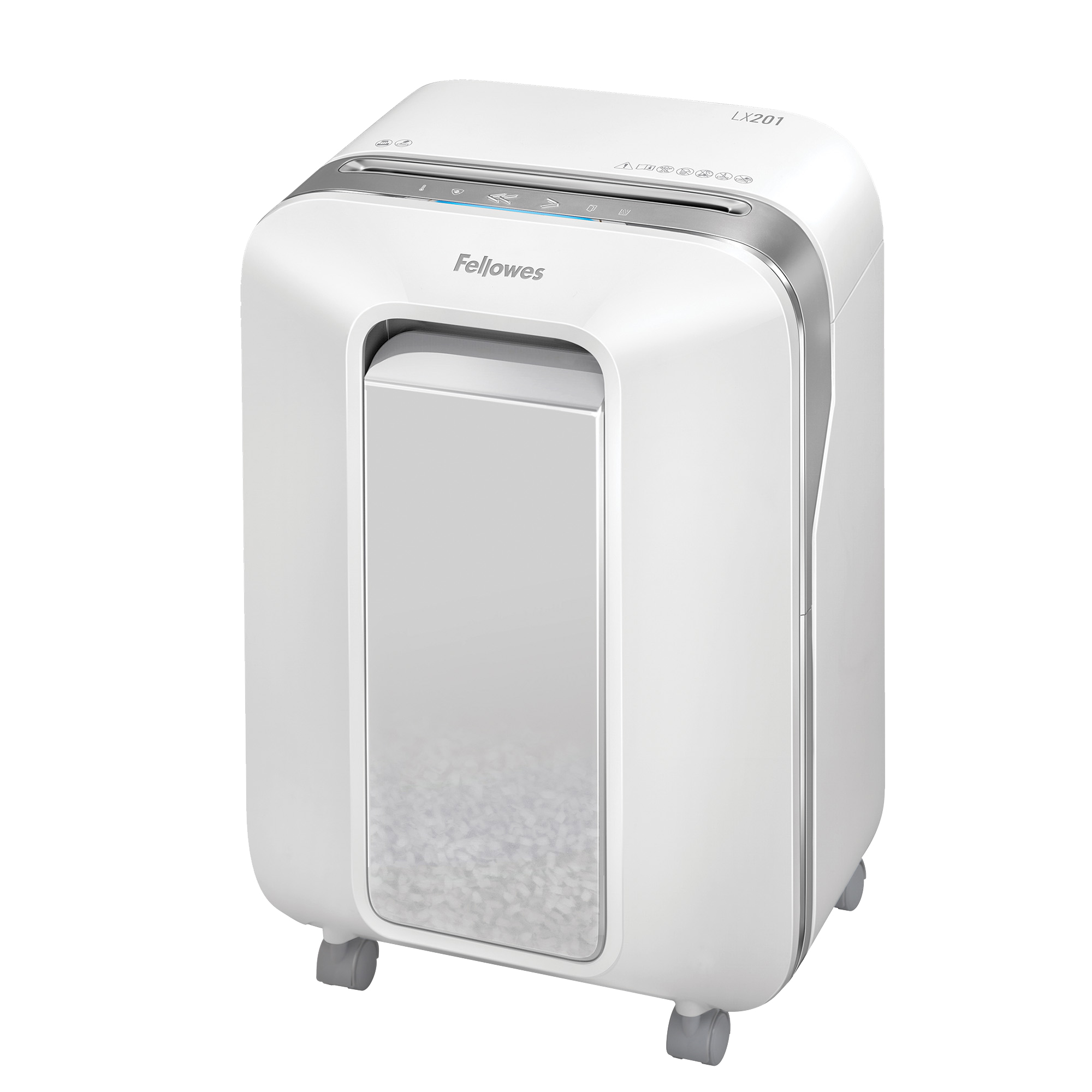 Fellowes Powershred LX201 - Distruggidocumenti - Micro-Cut - 2 x 12 mm - P-5, T-5