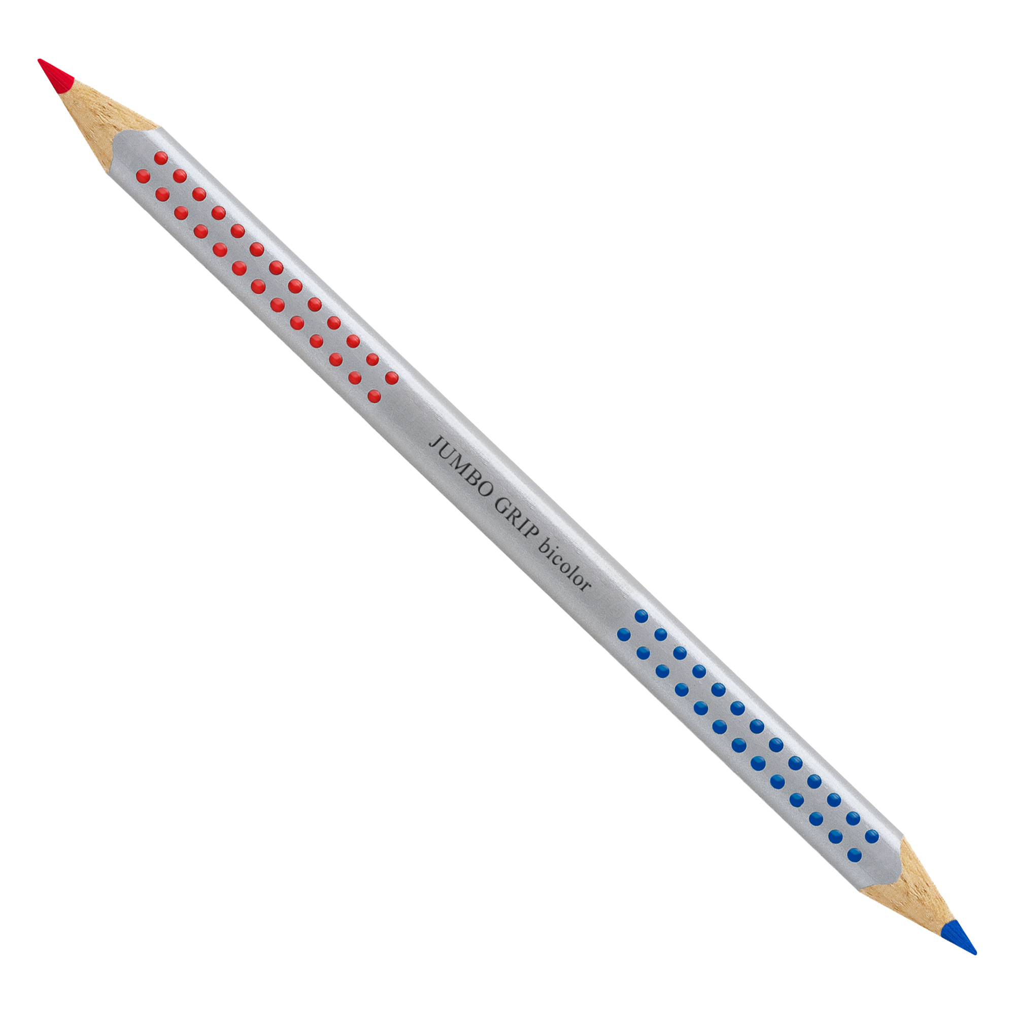 Matita bicolore triangolare Jumbo Grip 1109-10 - rosso/blu …