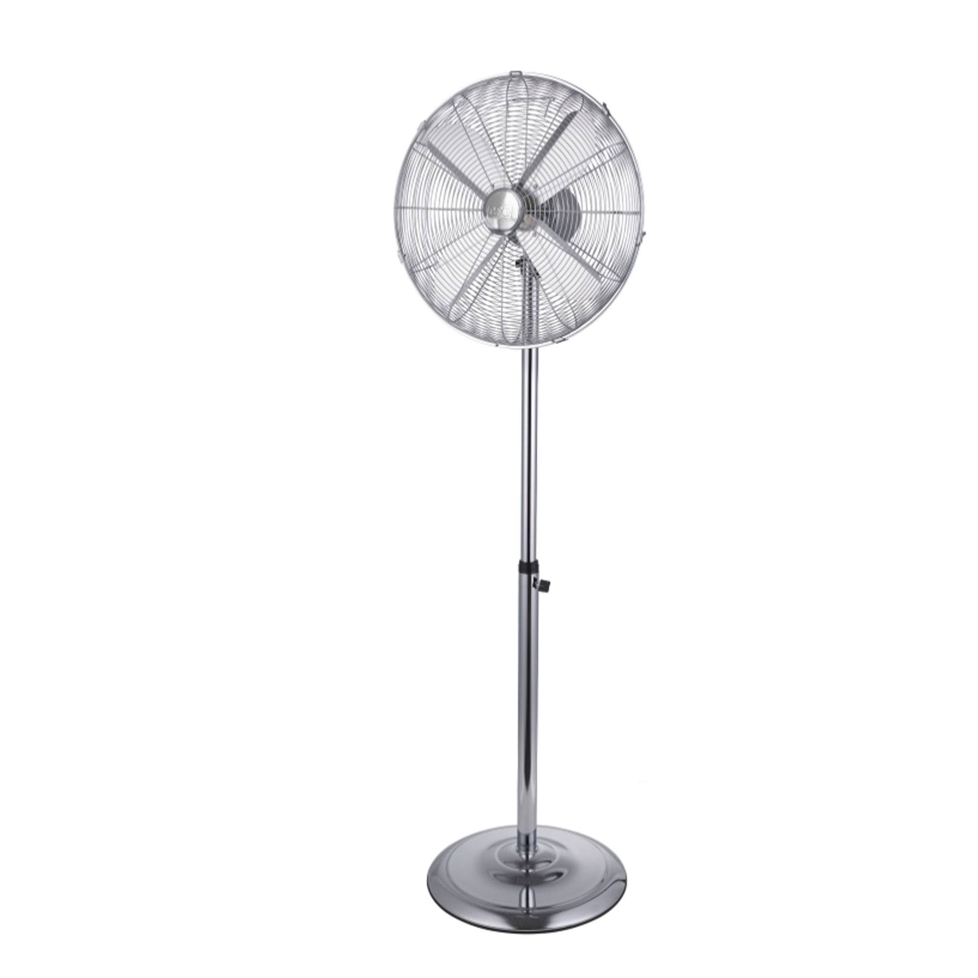 Ventilatore Cromo da terra - pala diametro 45 …