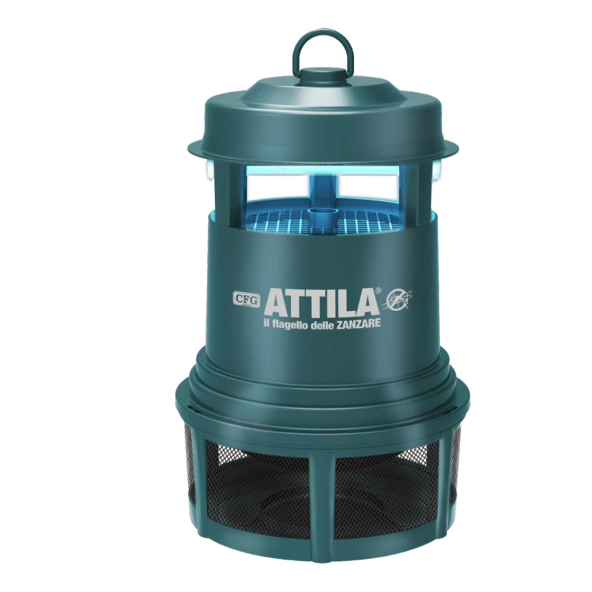 Zanzariera Attila - verde - con lampada di …