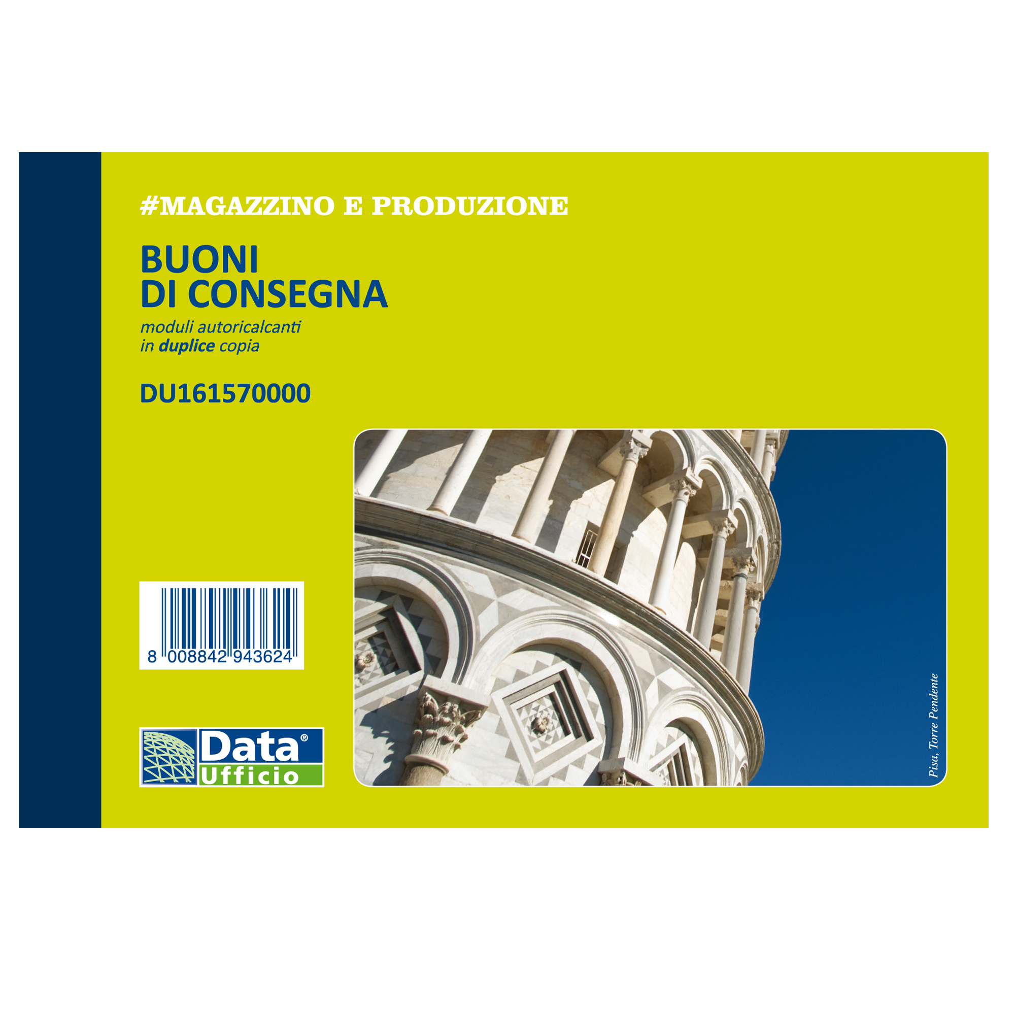 Data Ufficio - Voucher di consegna - 50 fogli - 115 x 165 mm - duplicato - senza carbonio