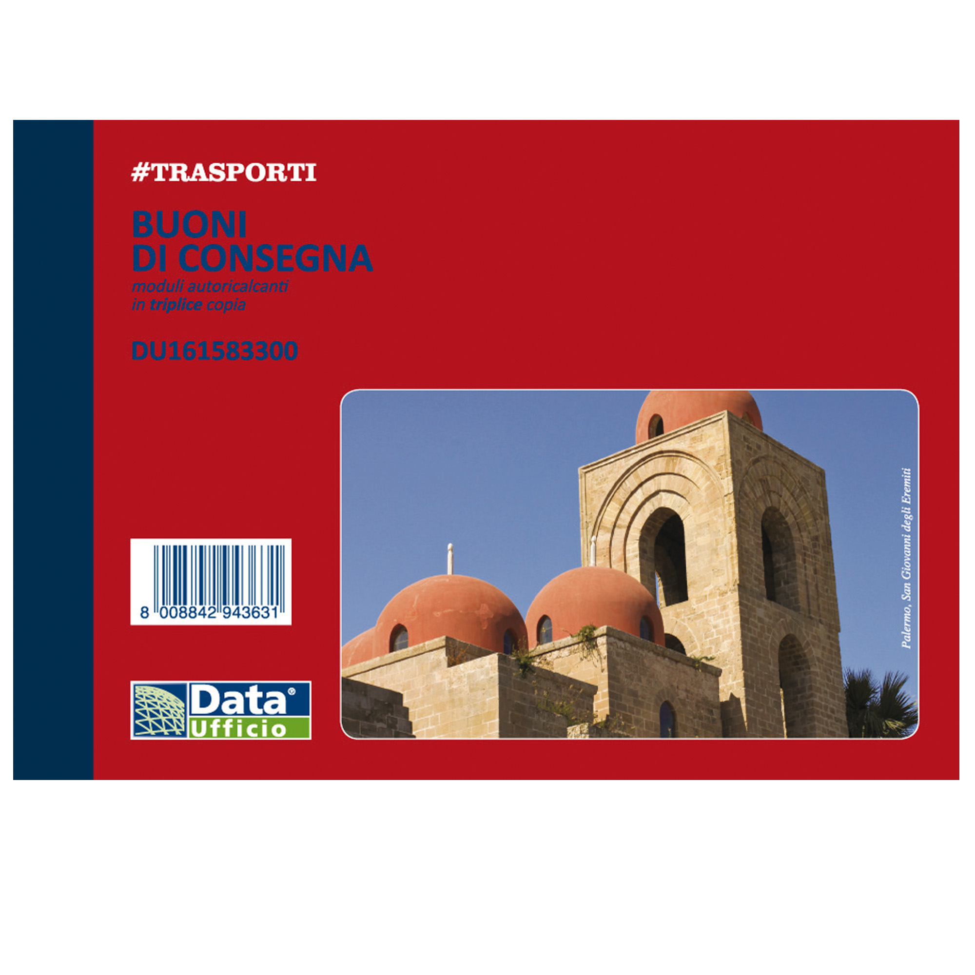 Data Ufficio - Voucher di consegna - 33 fogli - 115 x 165 mm - tripla - senza carbonio