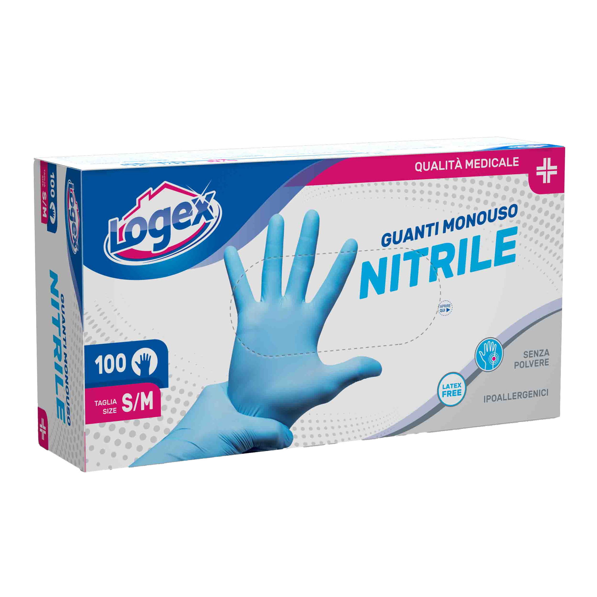 Guanti in nitrile non talcato - per uso …
