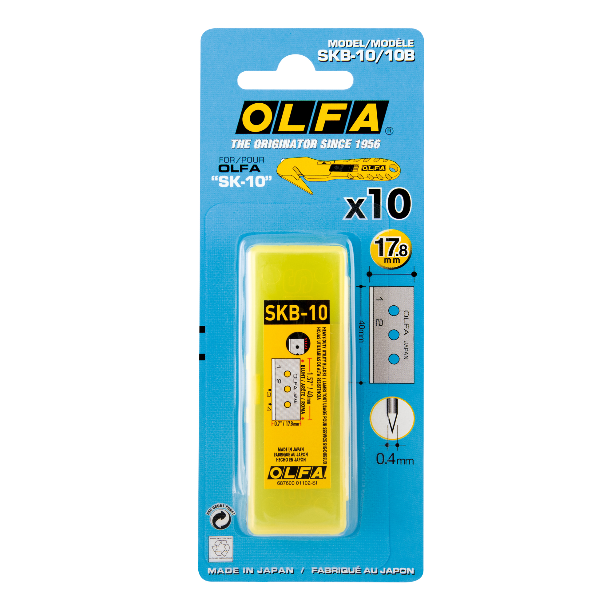 Lame di ricambio - per cutter SK-10 - …