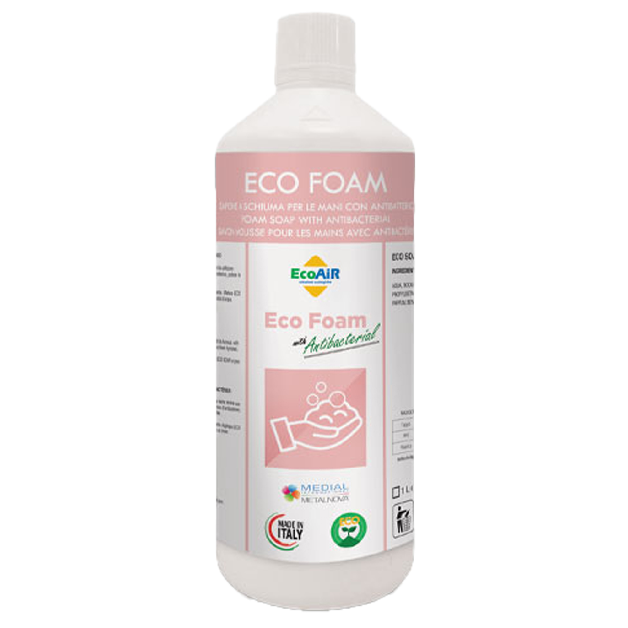 Sapone igienizzante mousse EcoFoam - 1 L - …