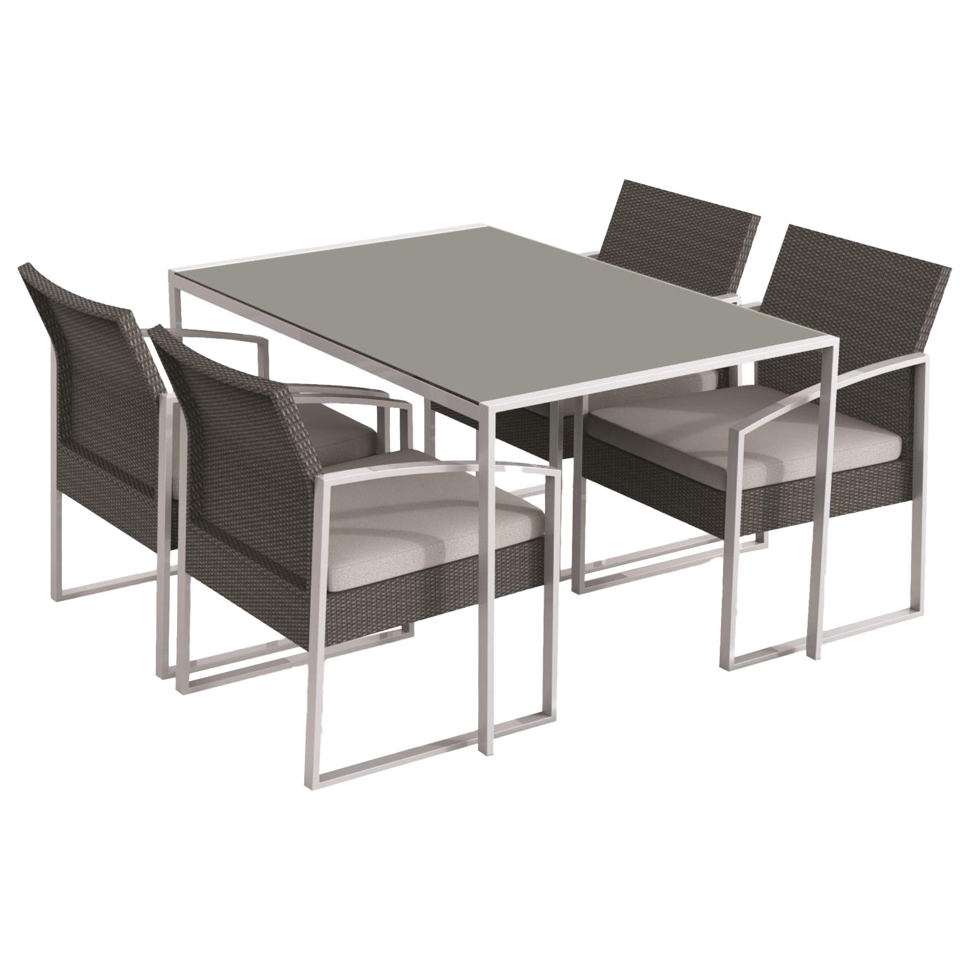 Set pranzo Bilbao - nero/grigio - Garden Friend …