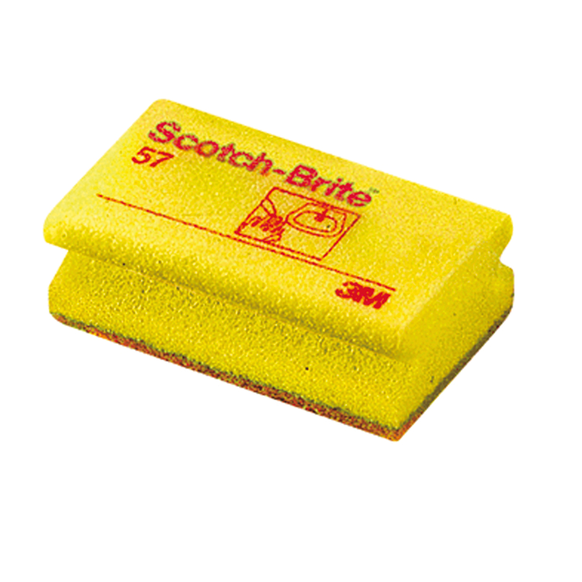 Spugne accoppiate - giallo - Scotch-Brite - conf.10 …