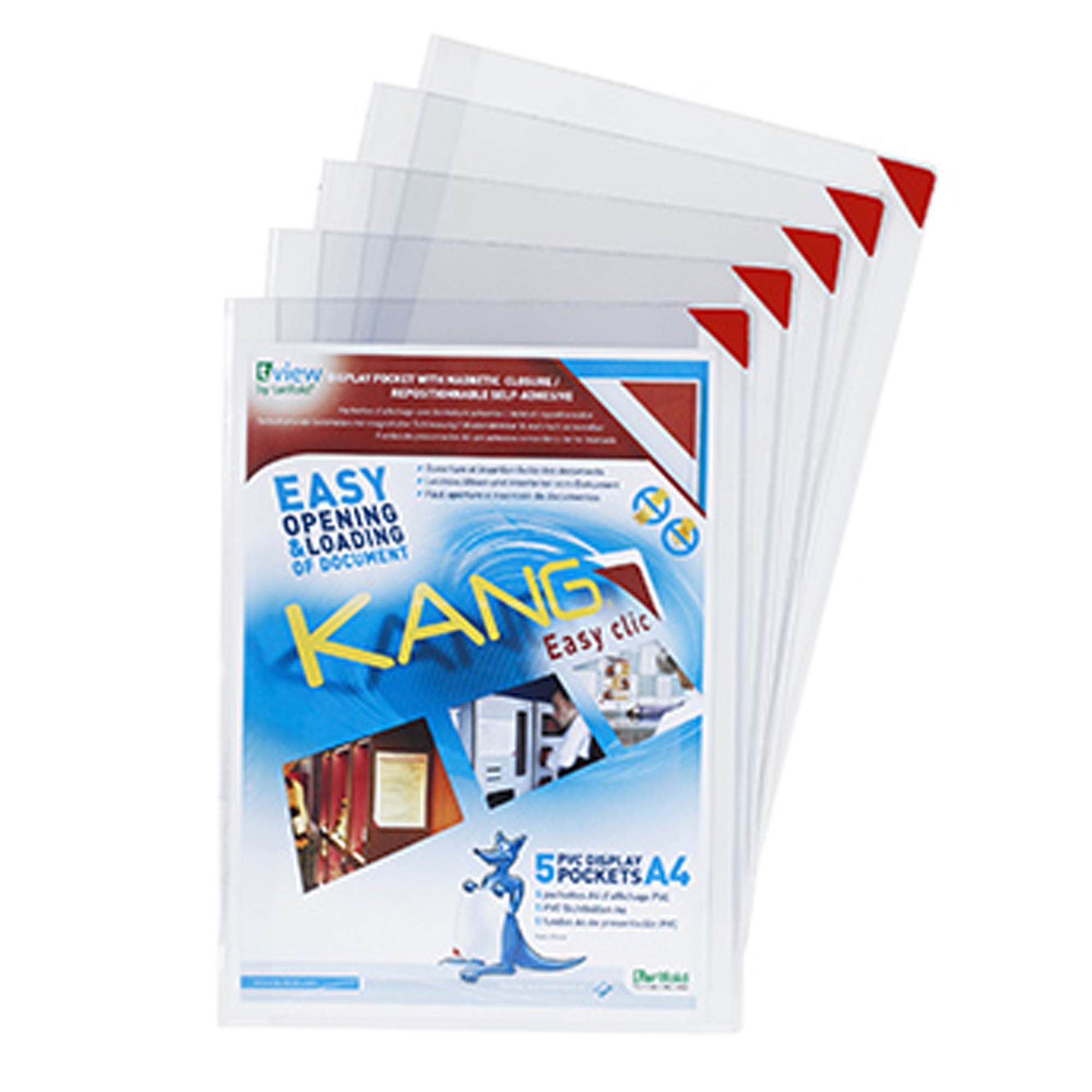 Tasca a L - con retro adesivo - …
