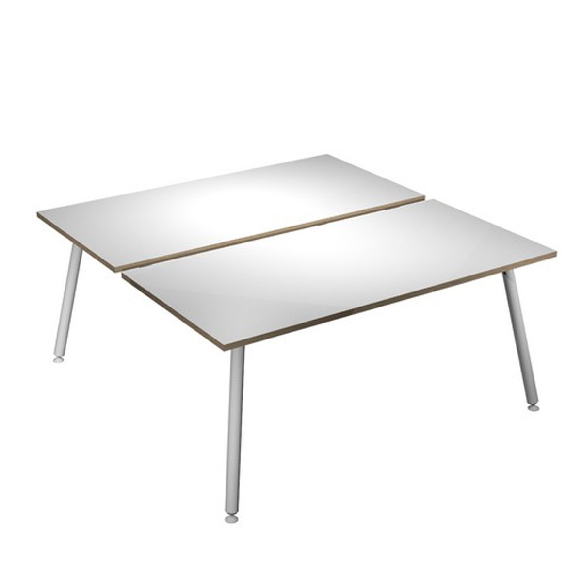 Scrivania Skinny Metal a 2 postazioni contrapp. - …
