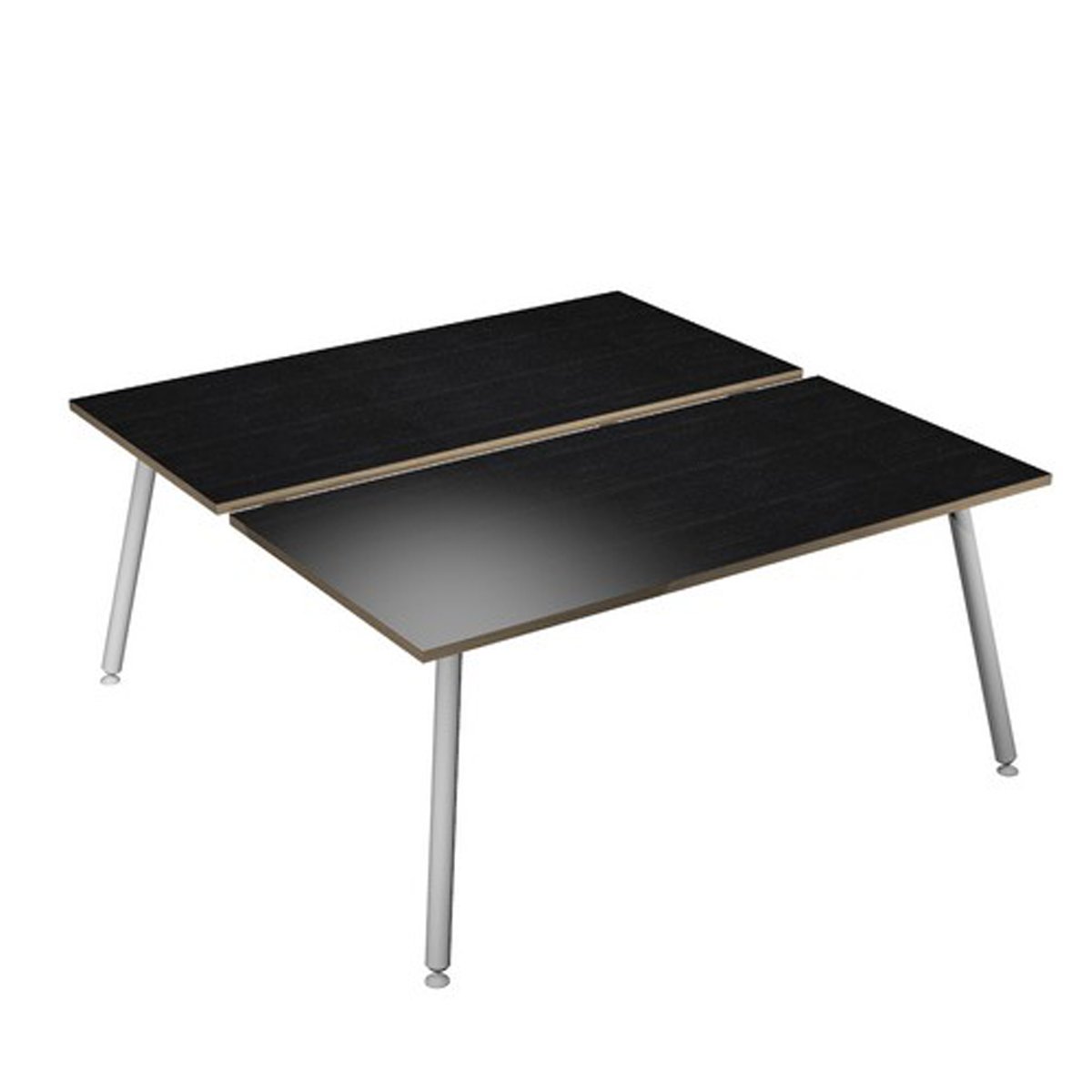 Scrivania Skinny Metal a 2 postazioni contrapp. - …