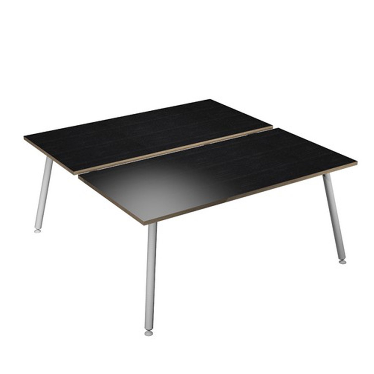 Scrivania Skinny Metal a 2 postazioni contrapp. - …