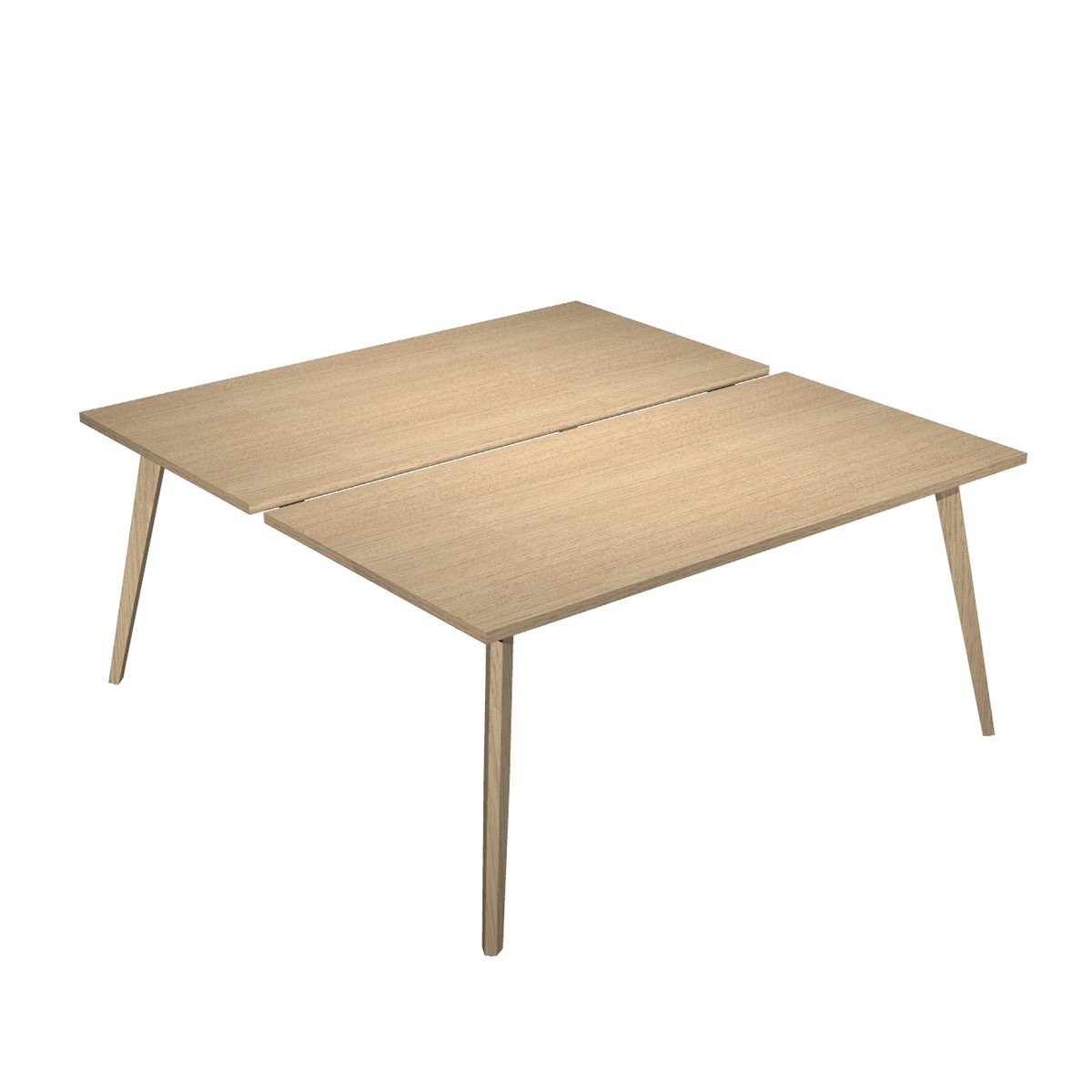 Scrivania Woody a 2 postazioni contrap. - 140 …
