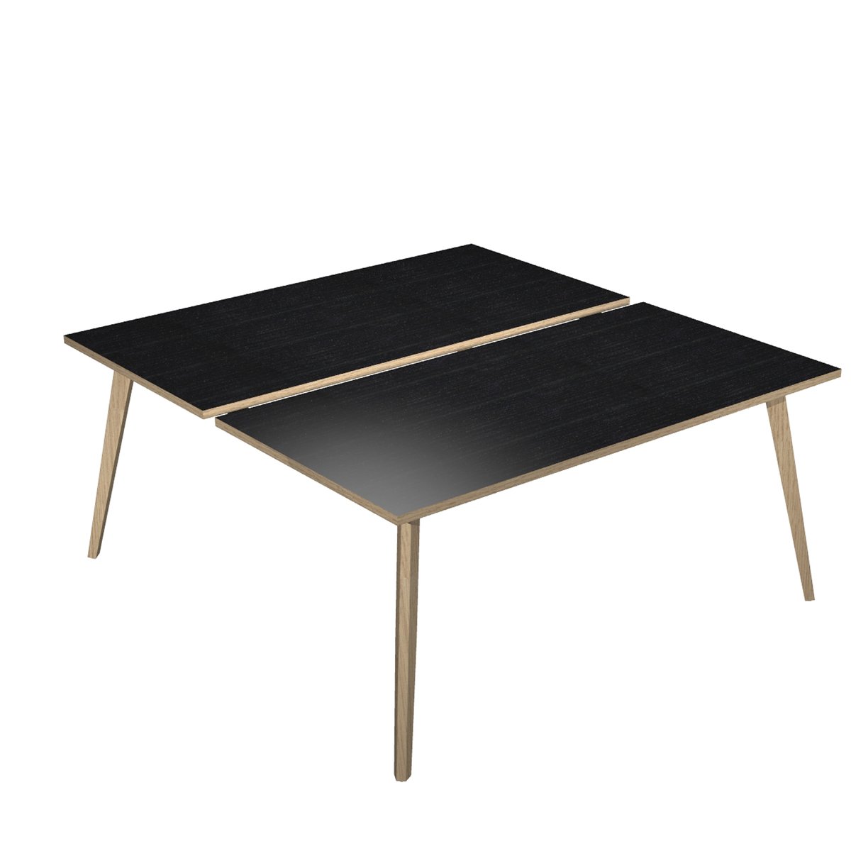 Scrivania Woody a 2 postazioni contrap. - 180 …