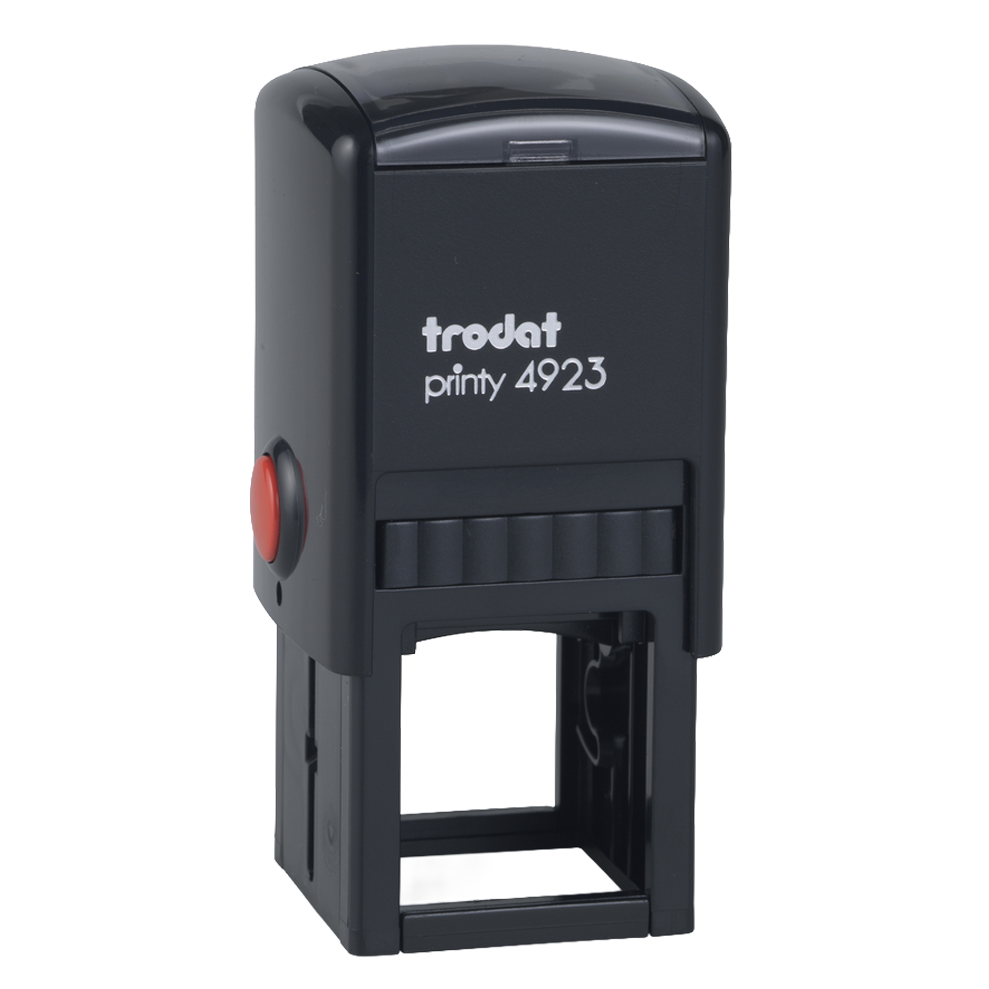 Timbro di testo rettangolare/quadrato 4923 nero 30x30mm 69846 …