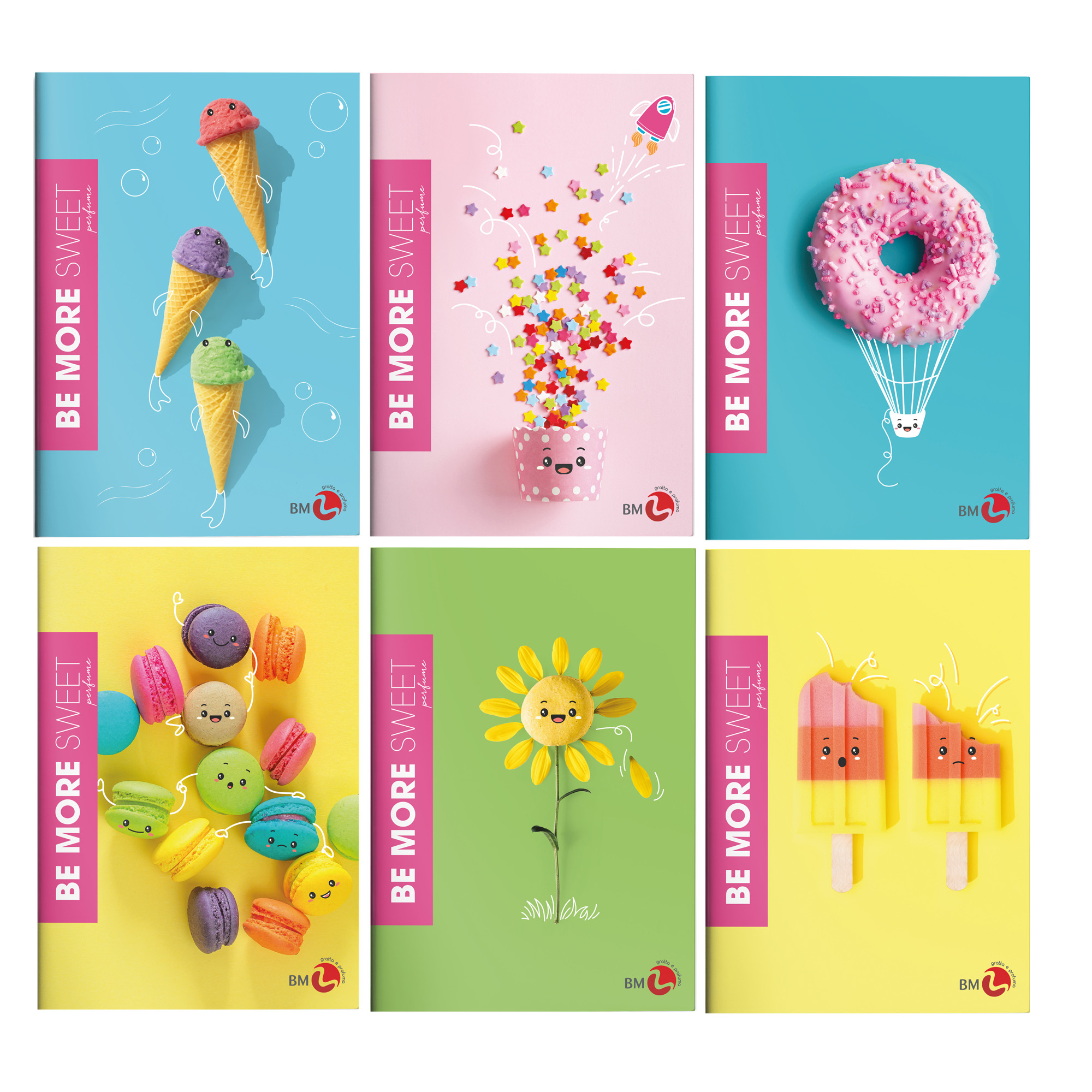 Maxiquaderno Be More Sweet - A4 - 1 …