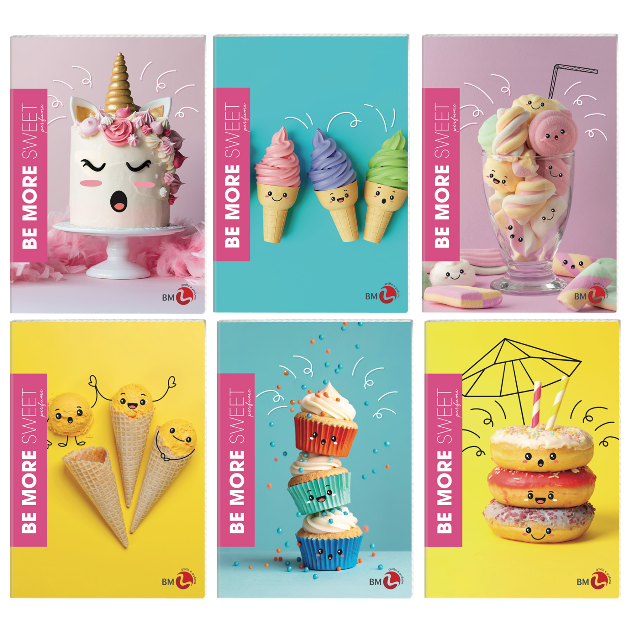 Maxiquaderno Be More Sweet - A4 - 1 …