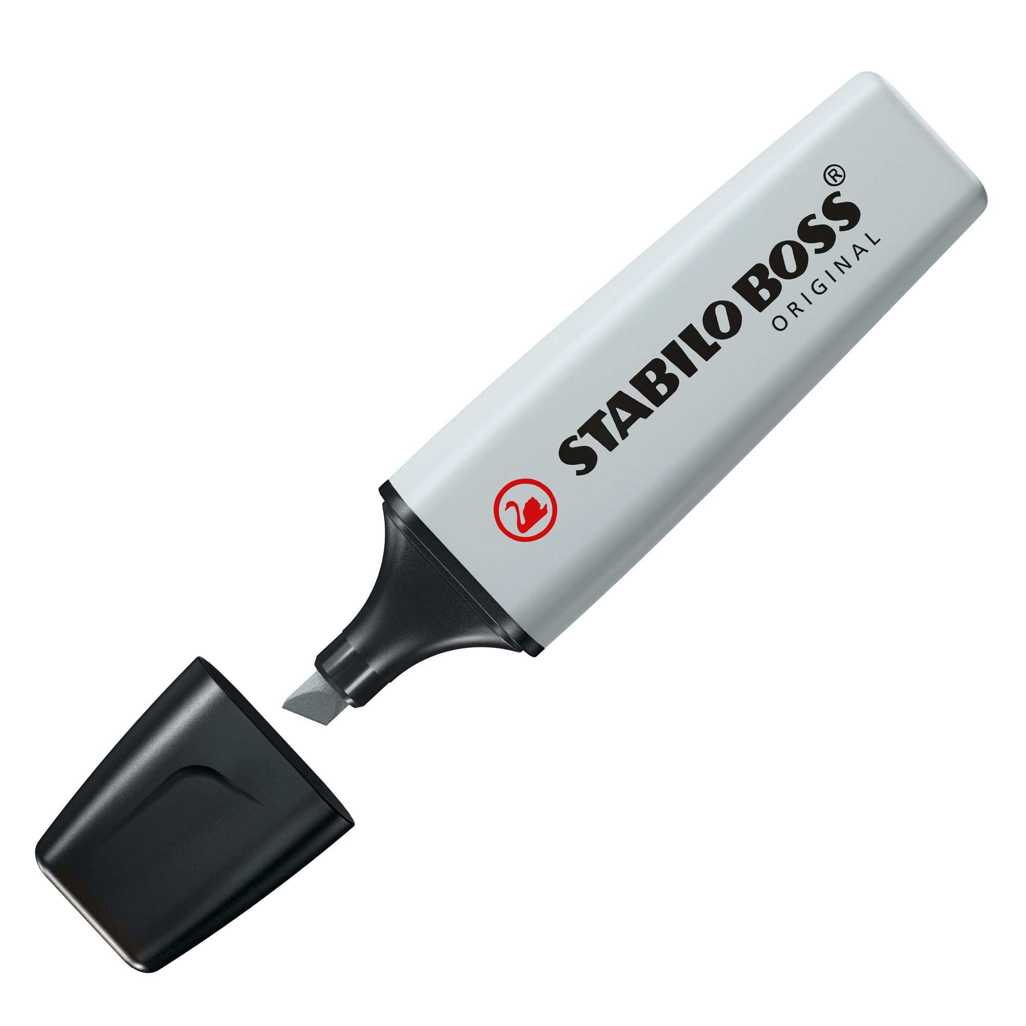 STABILO BOSS ORIGINAL Pastel - Evidenziatore - grigio polvere - inchiostro base acqua - 2-5 mm