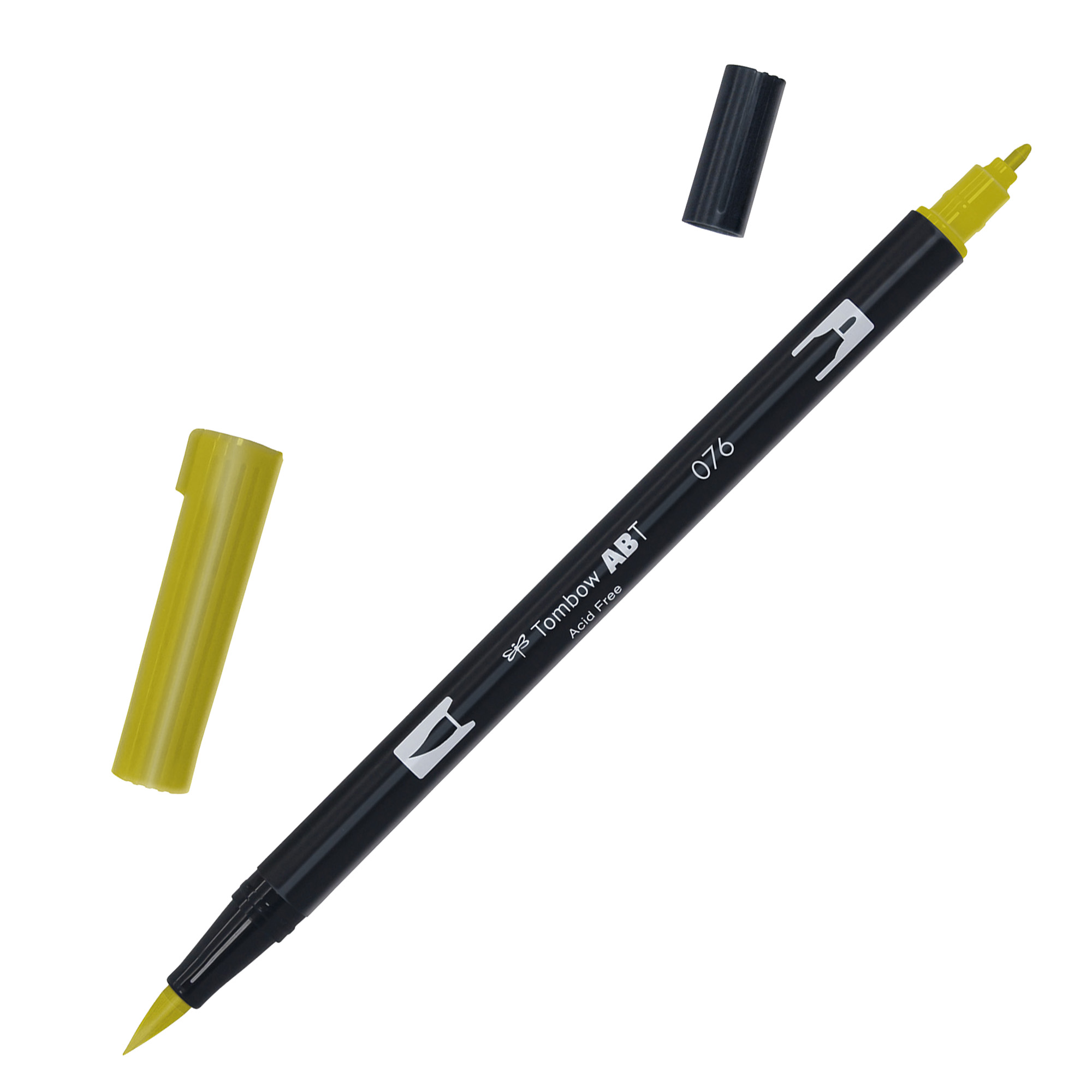 Pennarello Dual Brush N076 - green ochre - …