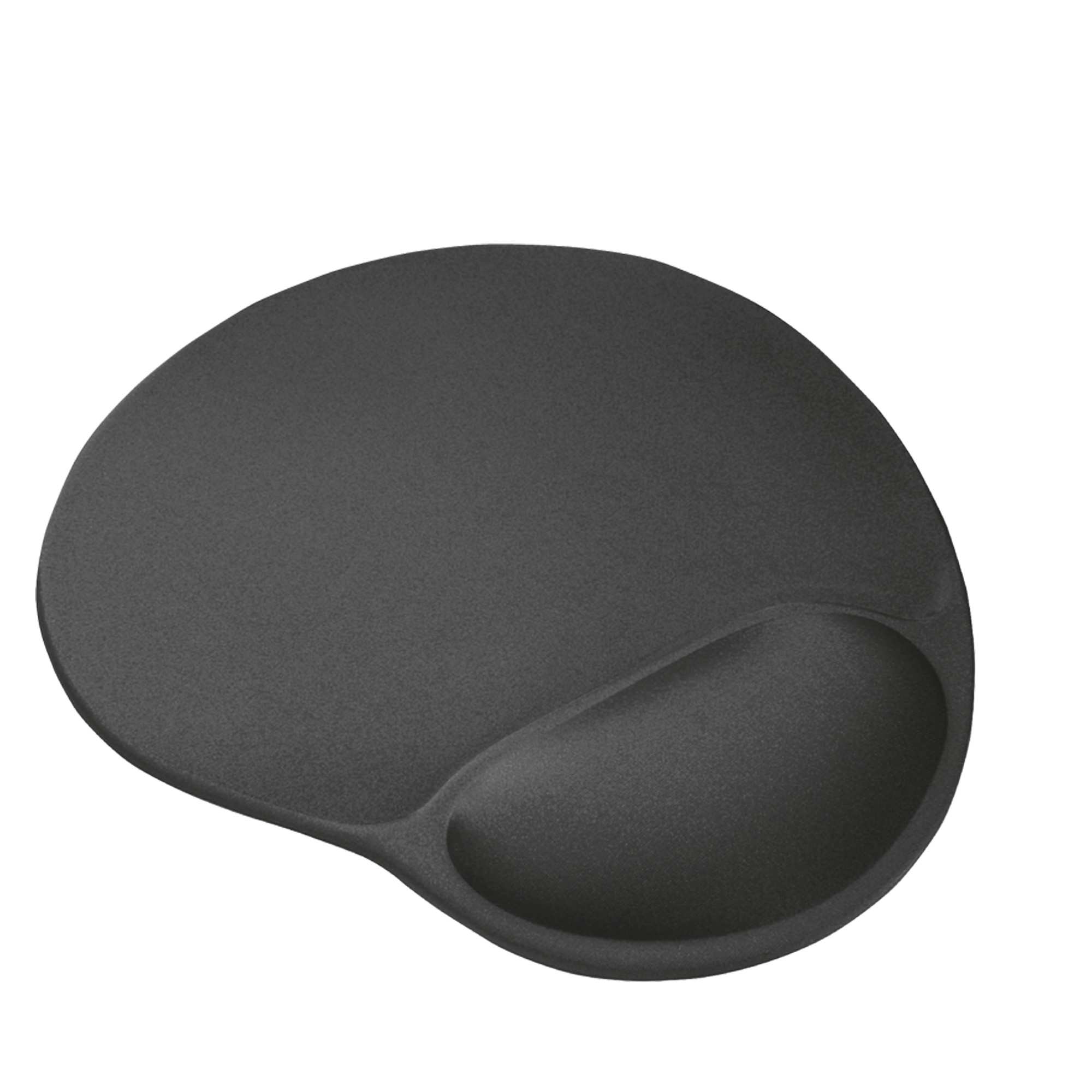 Trust Bigfoot Gel Mouse Pad - Tappetino per mouse con poggiapolso - nero