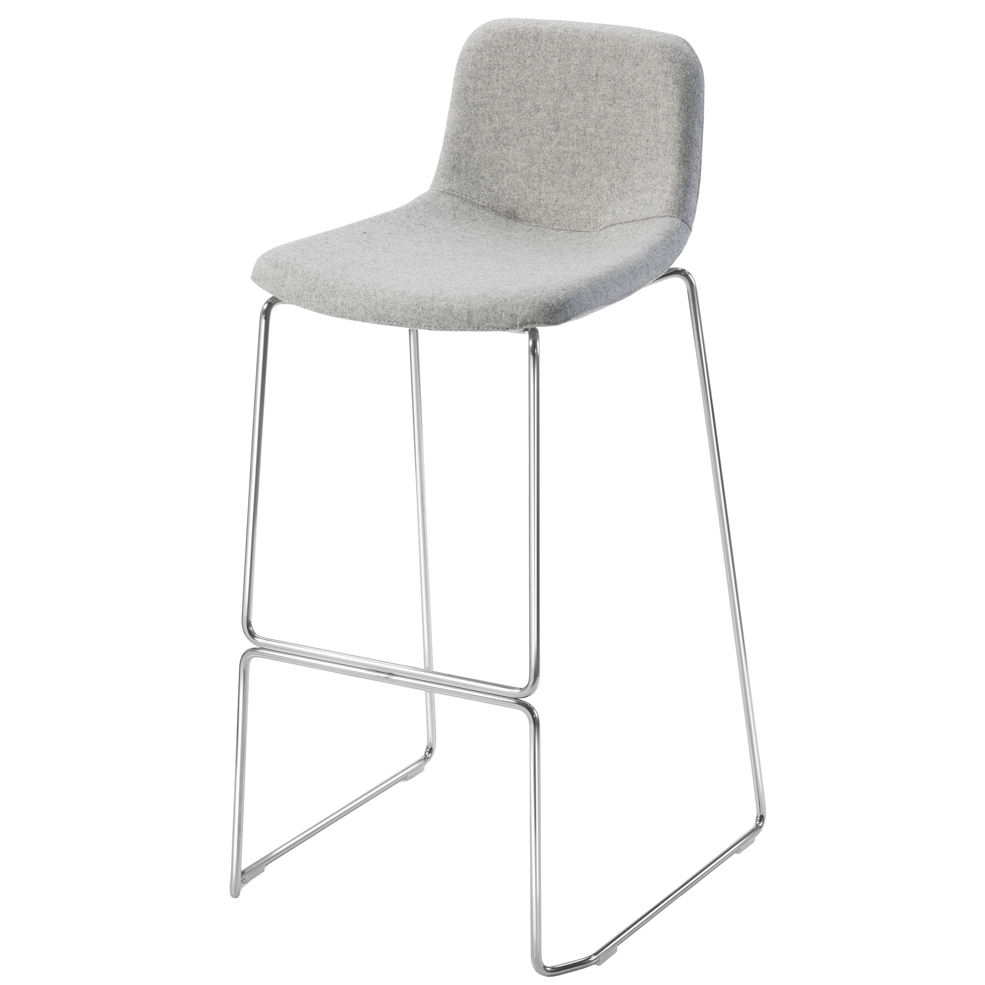 Sgabello Tosca TOS - senza braccioli - grigio …