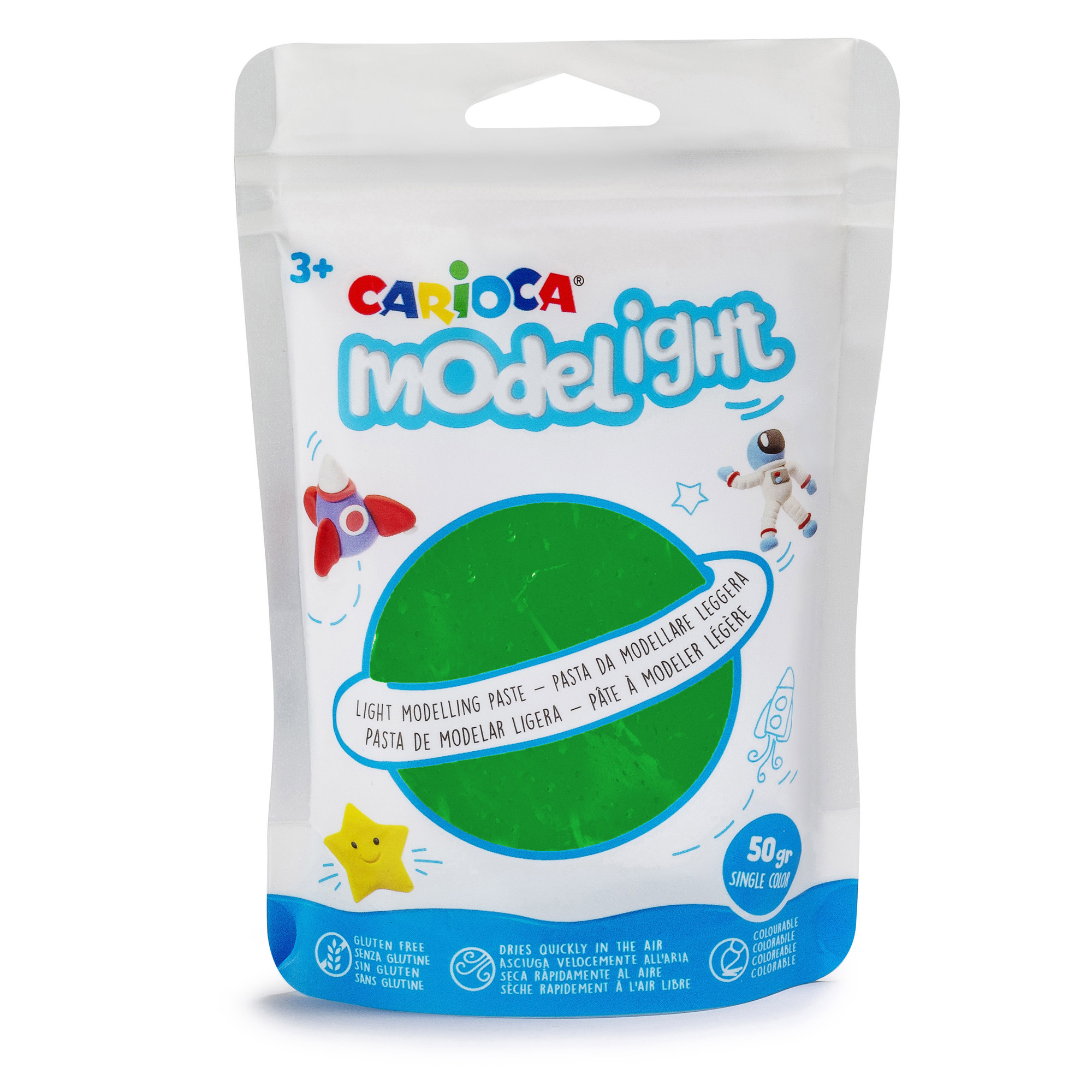 Pasta Model Light - 50 gr - verde …