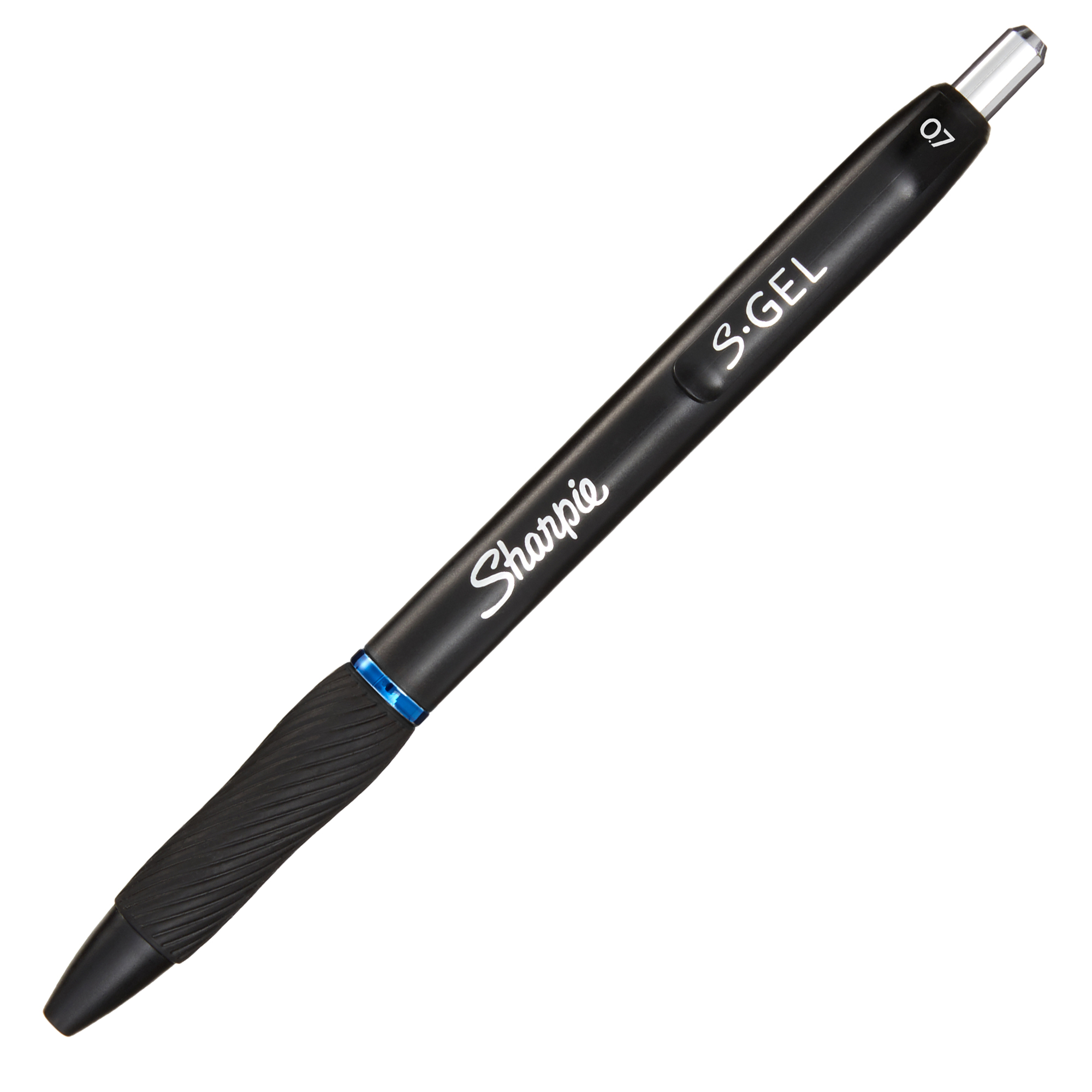 Sharpie S-Gel - Penna a sfera - blu - inchiostro gel - 0.7 mm - medio - retrattile (pacchetto di 12)