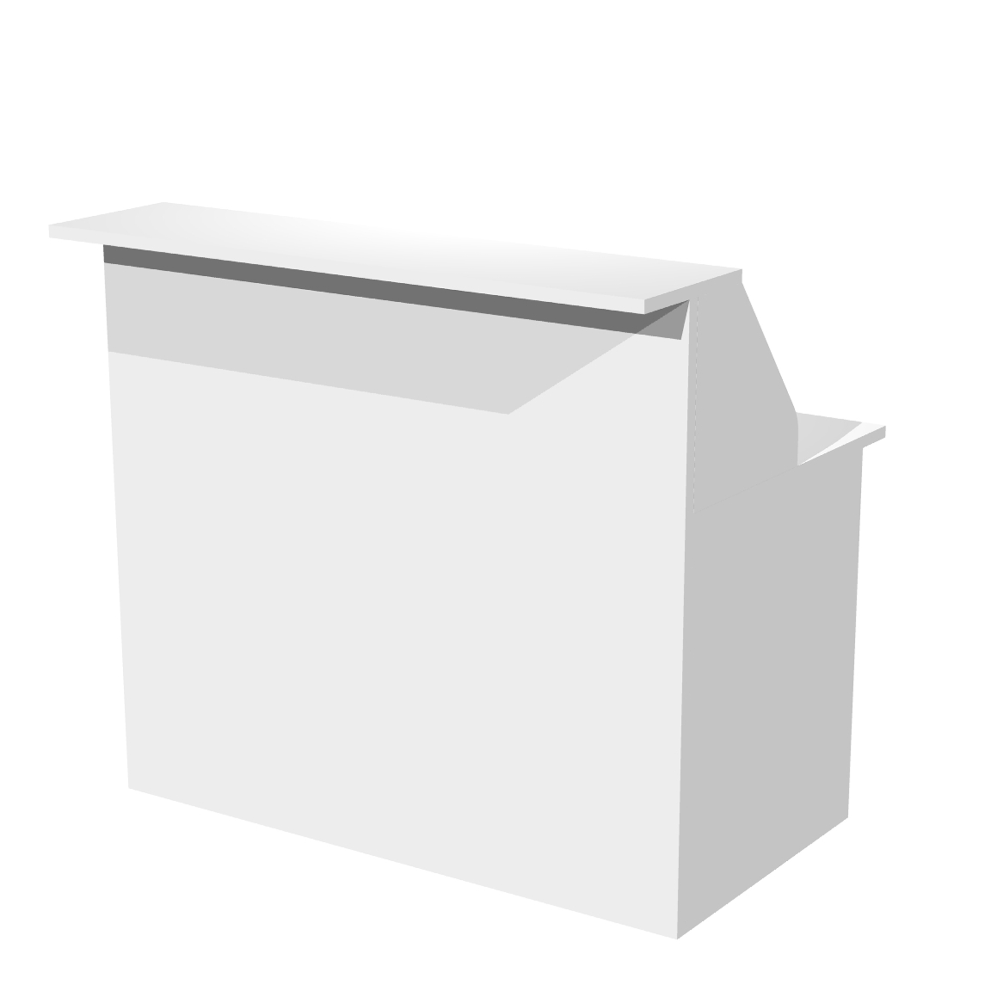 Modulo reception Prestige - sopralzo con desktop incluso …