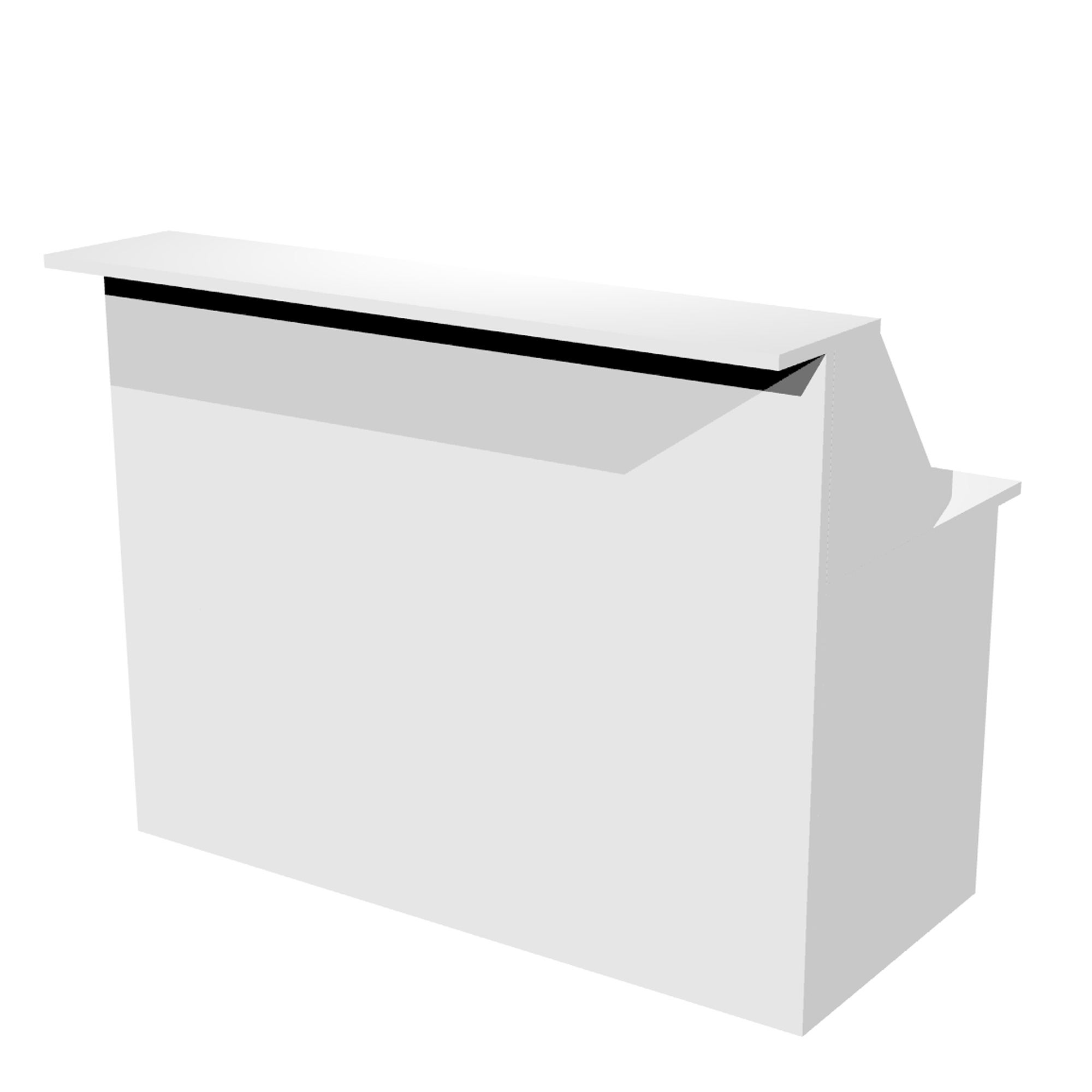 Modulo Reception Prestige - sopralzo con desktop incluso …