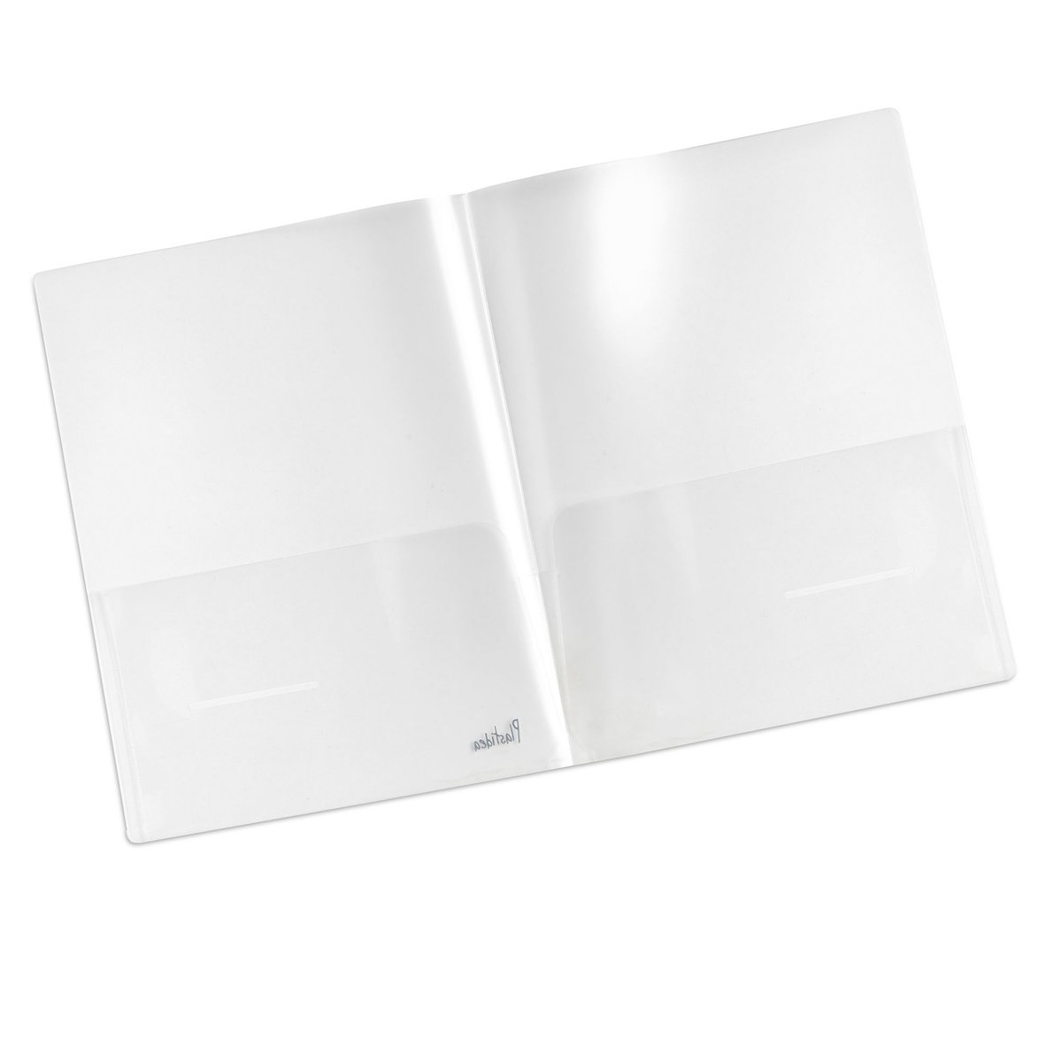 Cartella con doppia tasca Plastidea - A4 - …