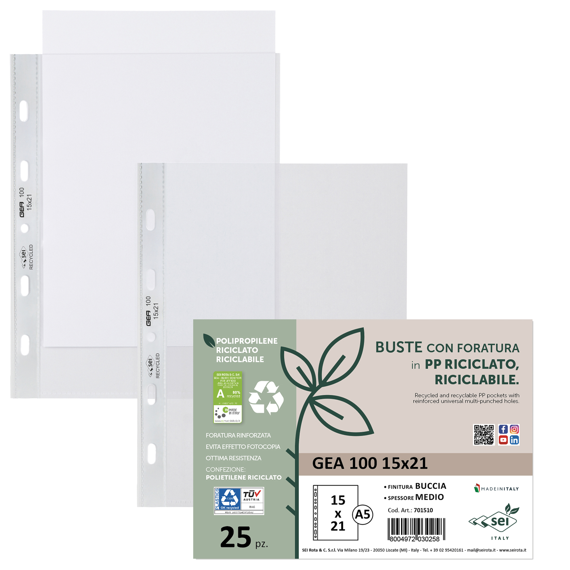Sei Rota GEA 100 Trasparente