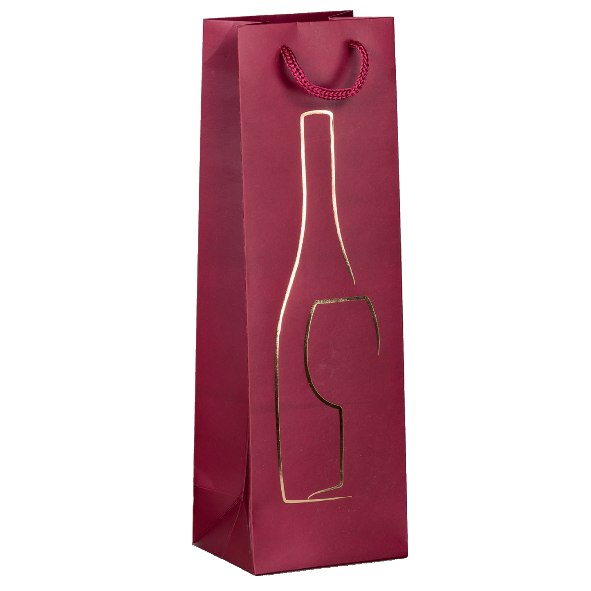 Shopper portabottiglie - con manici in corda - …