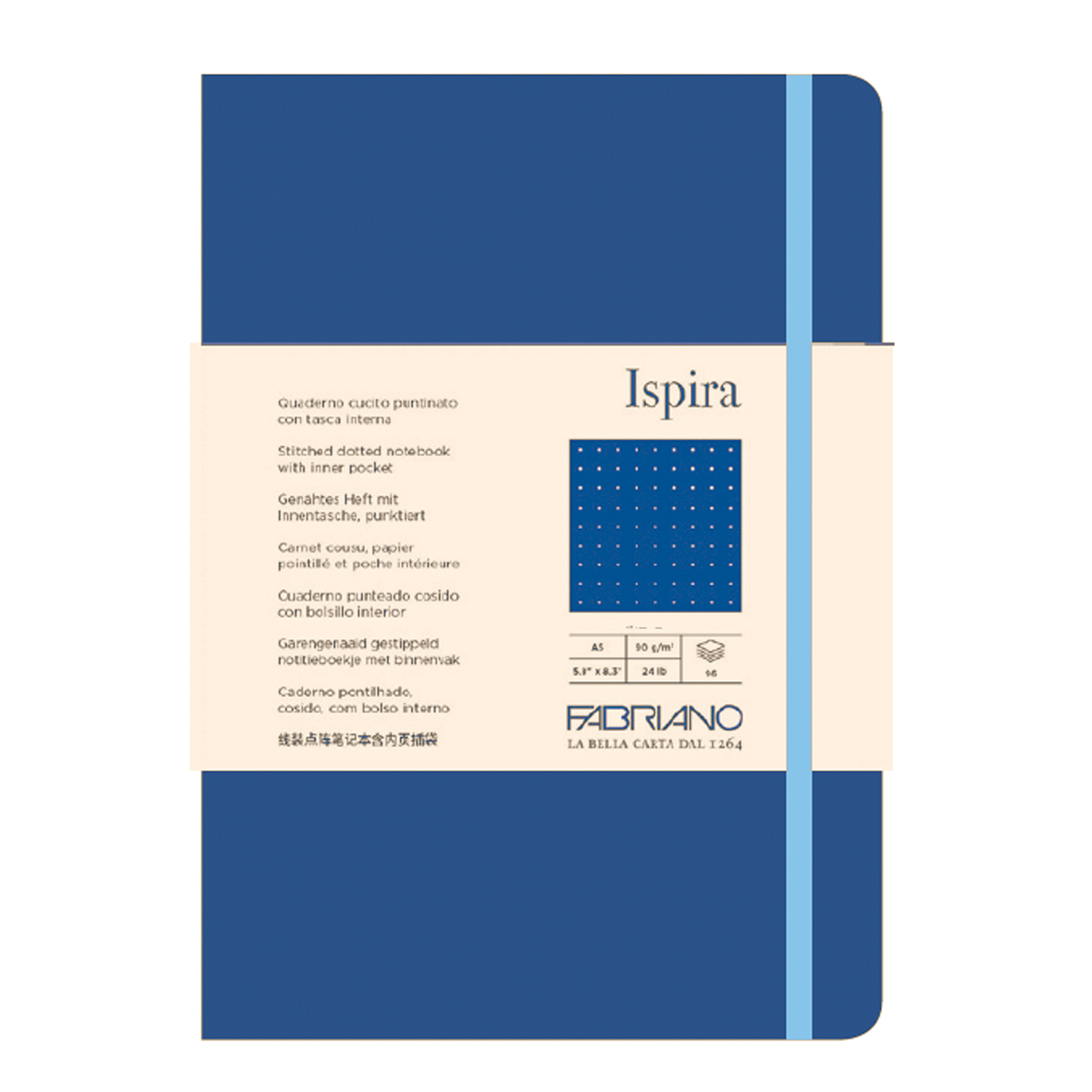 Taccuino Ispira - con elastico - copertina flessibile …