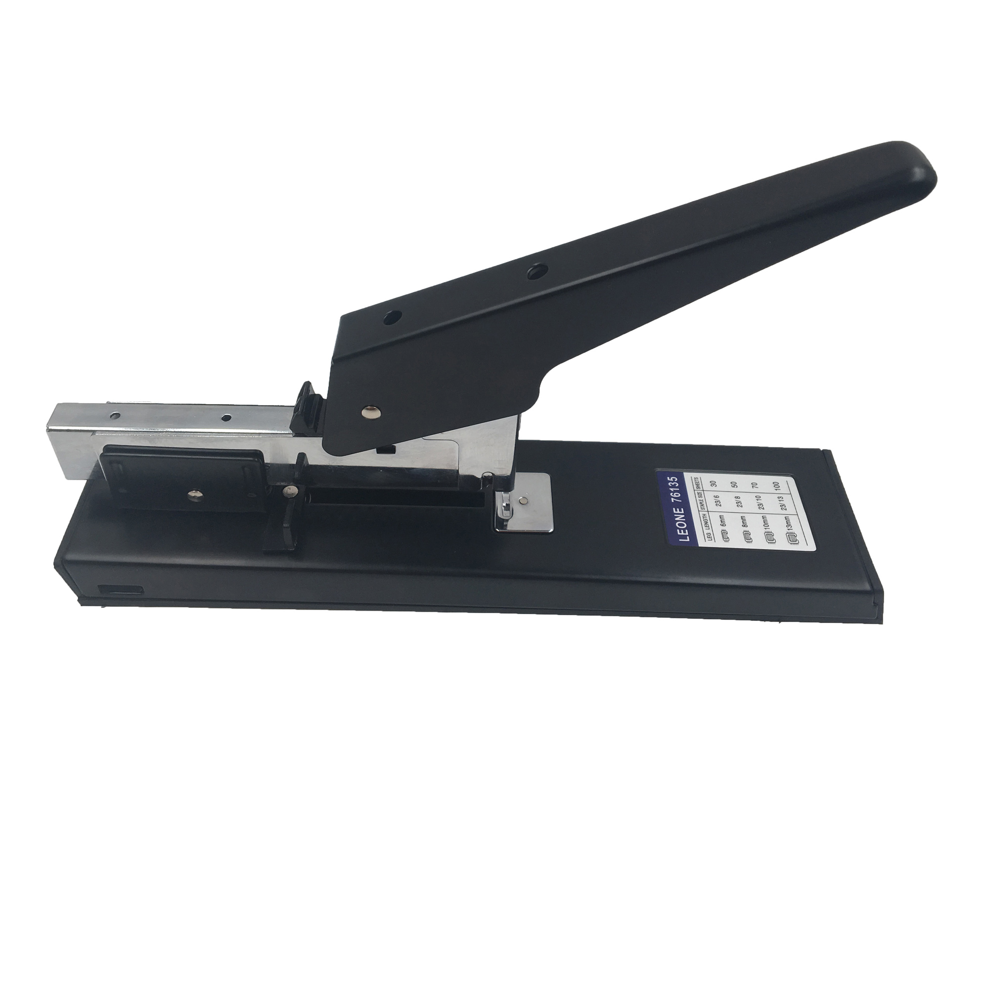 MOLHO LEONE 135 - Cucitrice 12 mm - 23/6, 23/8, 23/13, 23/10 - acciaio - nero