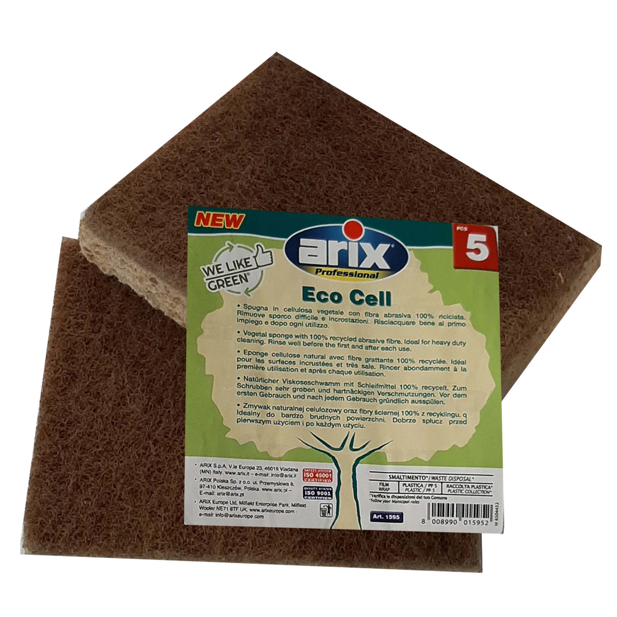 Spugna Eco Cell - abrasiva - Arix - …