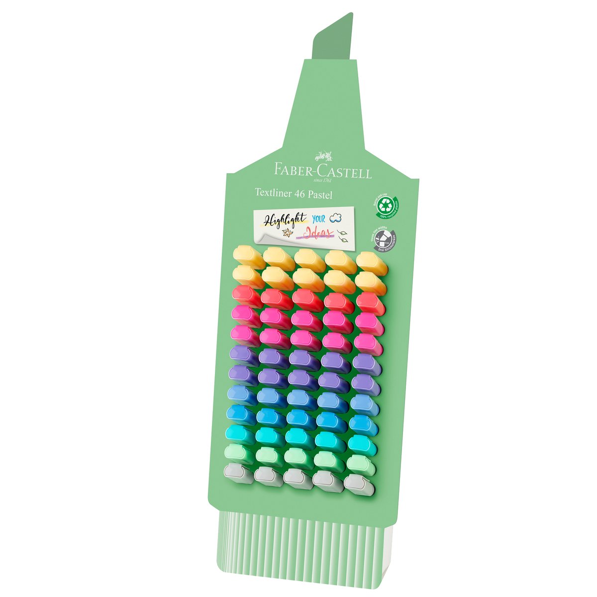 Evidenziatore Textliner 46 - colori assortiti - Faber …